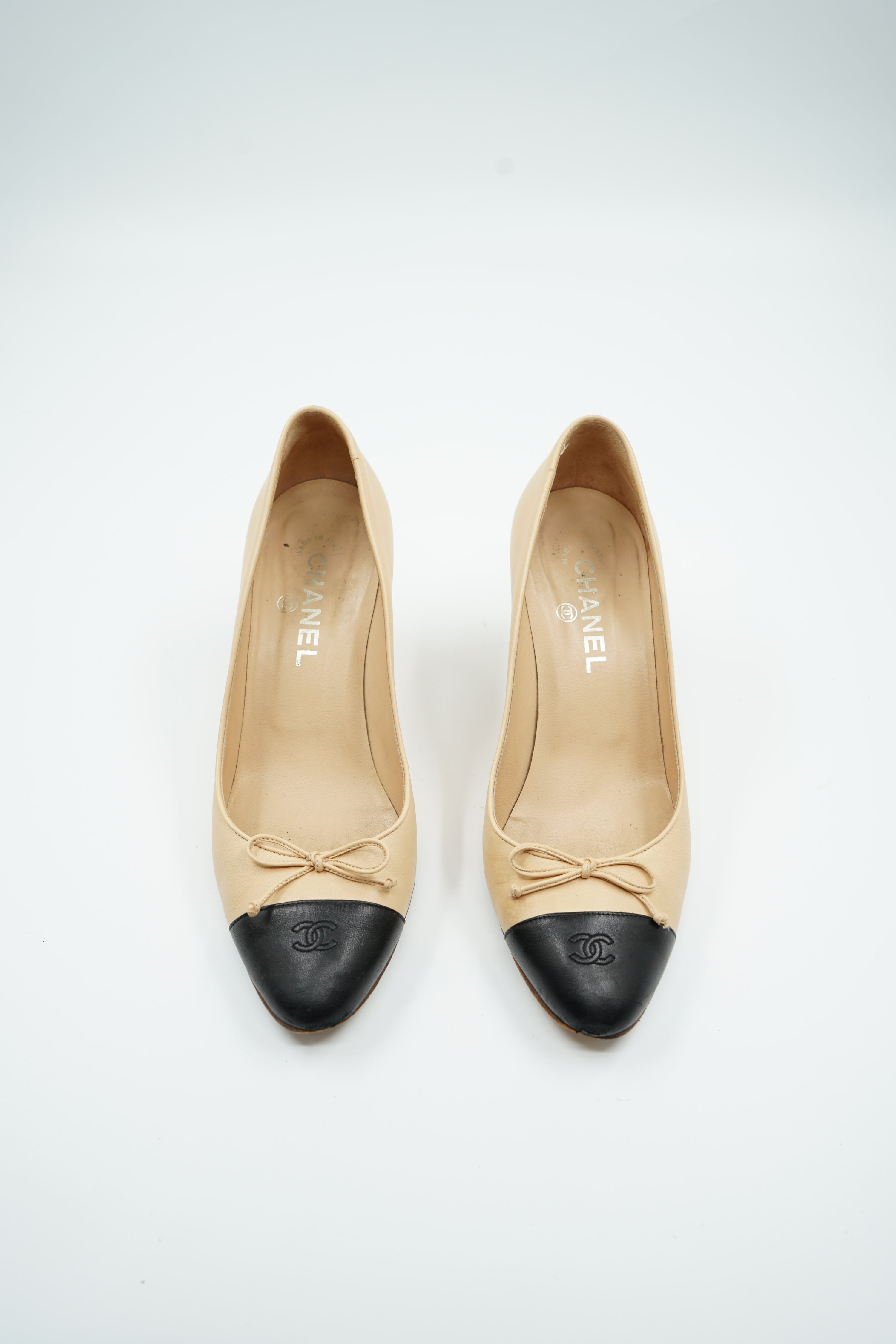Chanel Cap Toe Pumps