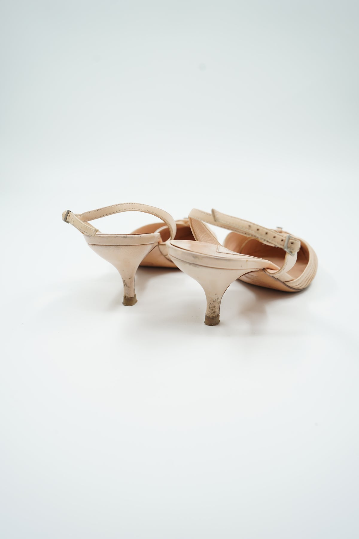 Chanel Bow Slip Heels