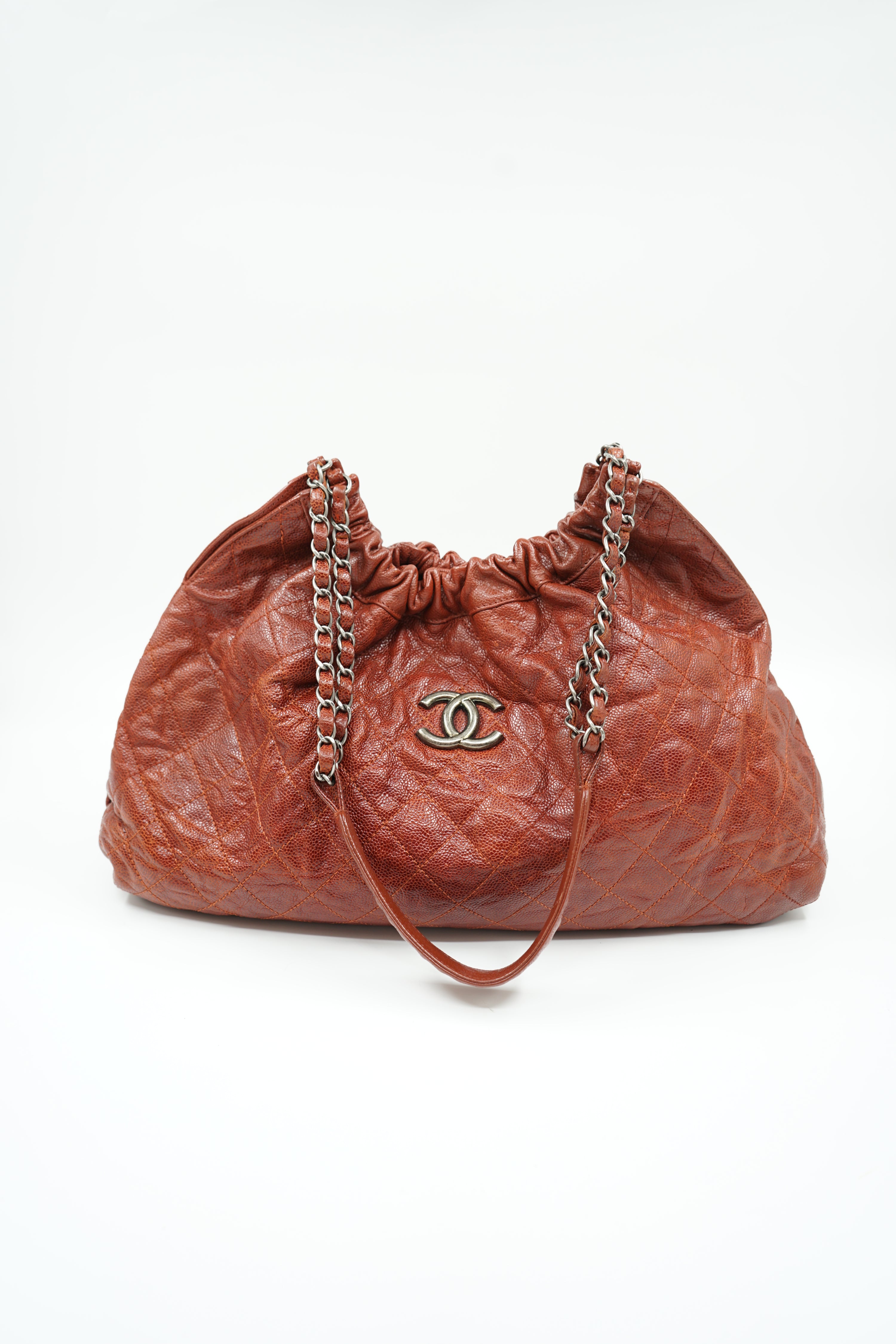 Chanel CC Elastic Hobo Bag