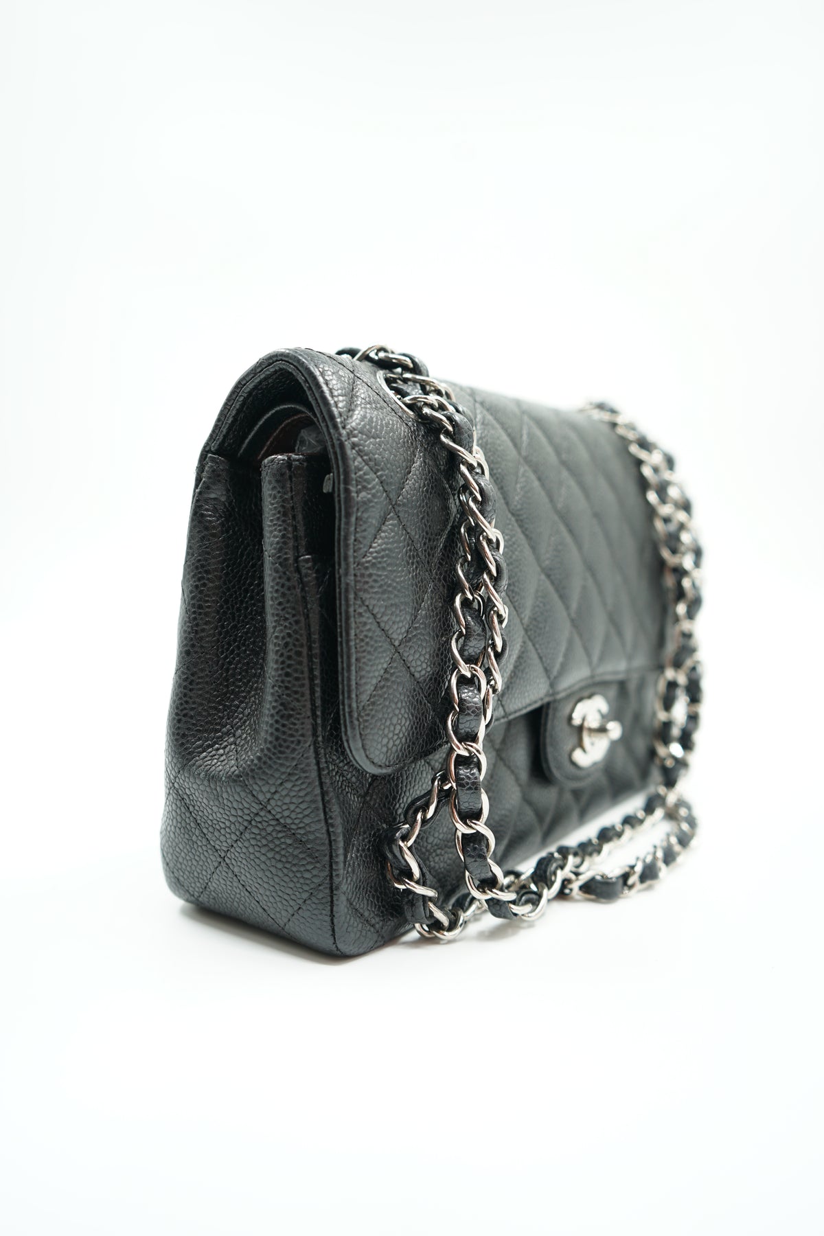Chanel Medium Caviar Double Flap Bag