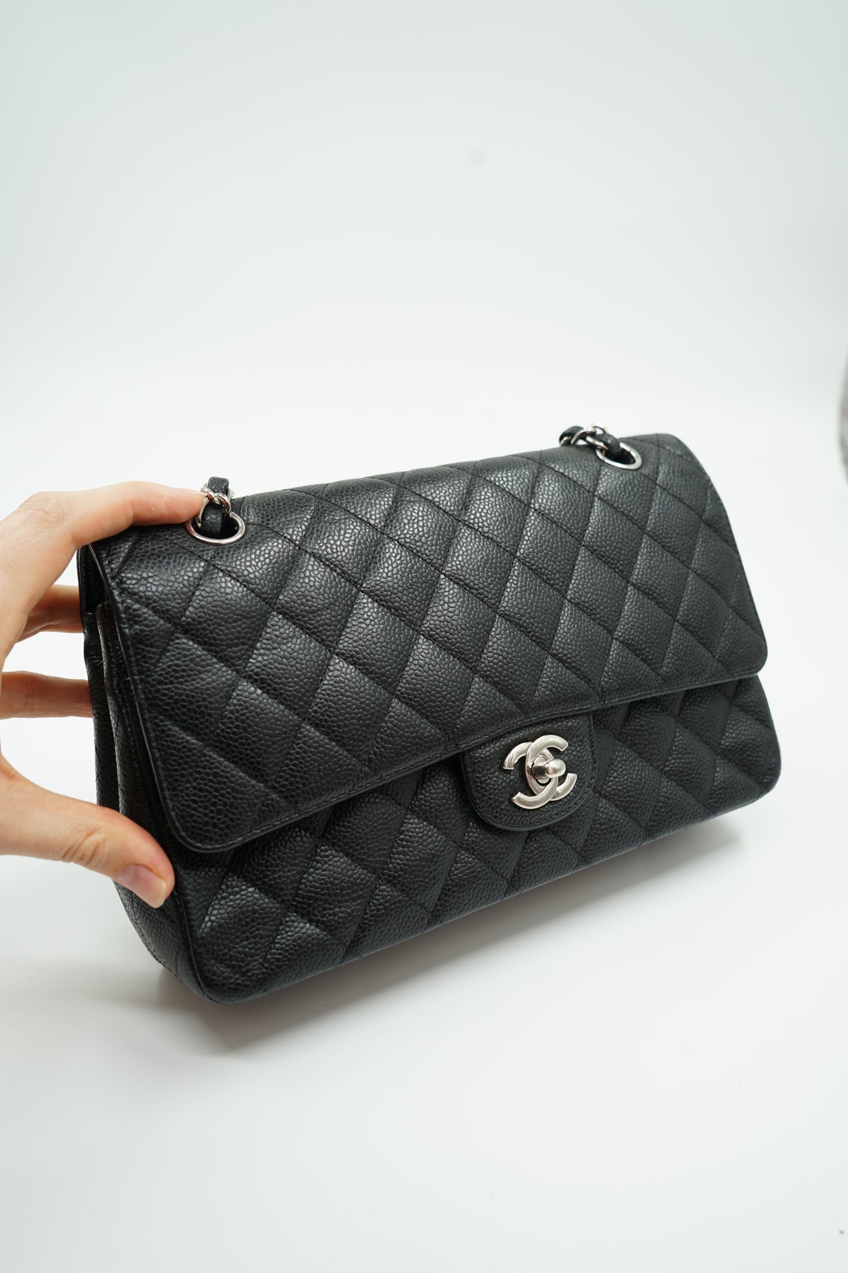 Chanel Medium Caviar Double Flap Bag