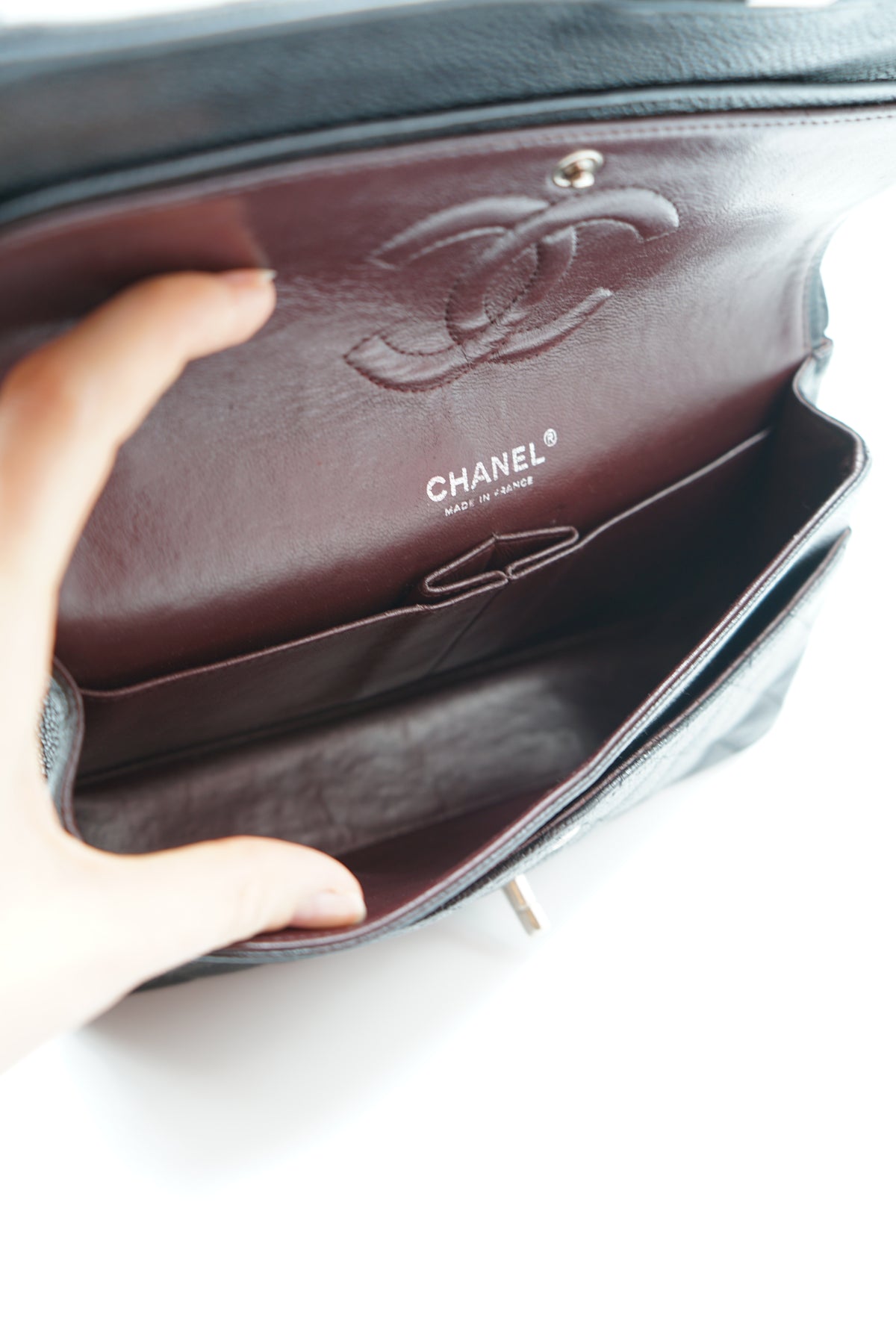 Chanel Medium Caviar Double Flap Bag