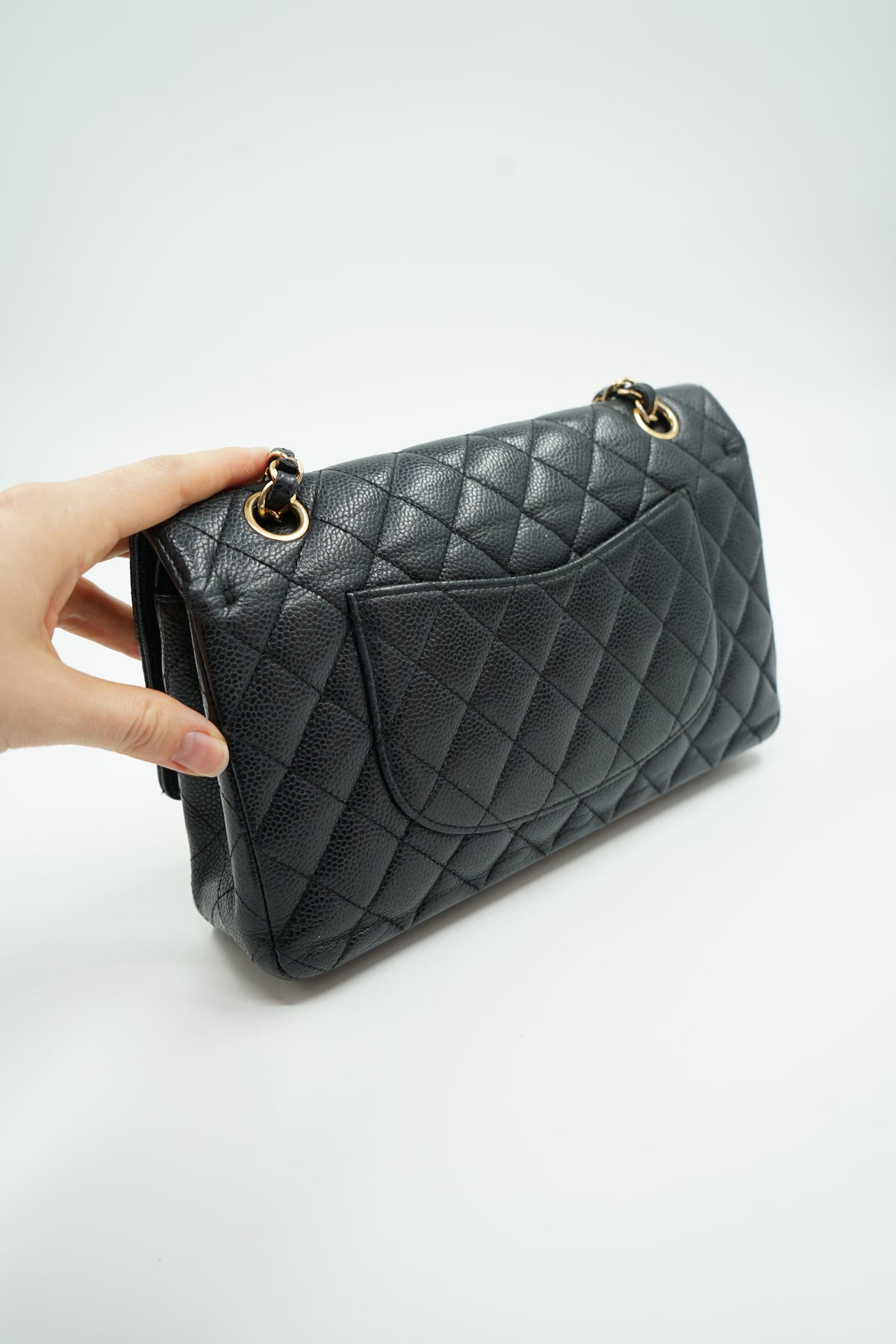 Chanel Medium Double Flap Bag Caviar