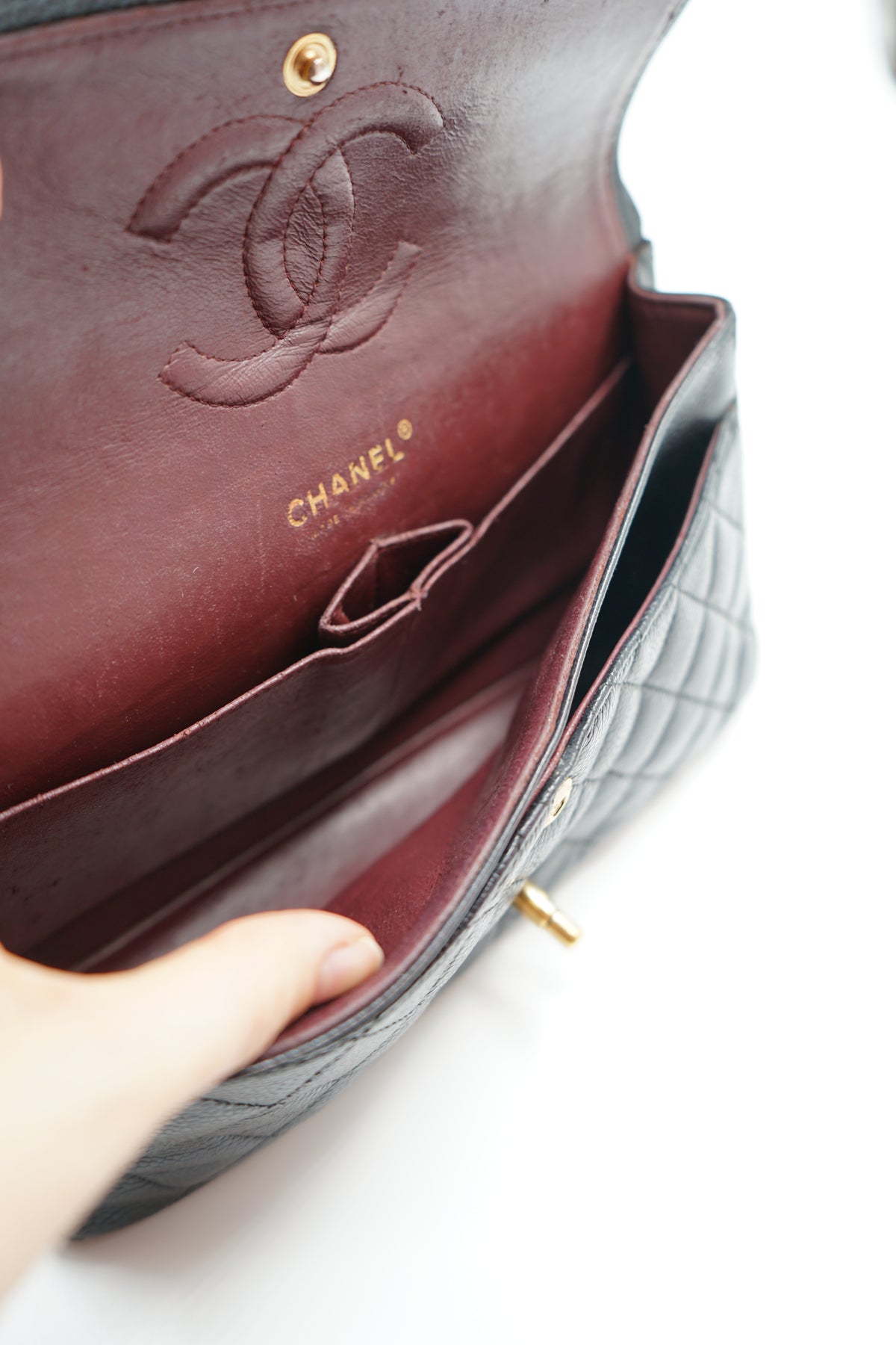 Chanel Medium Double Flap Bag Caviar