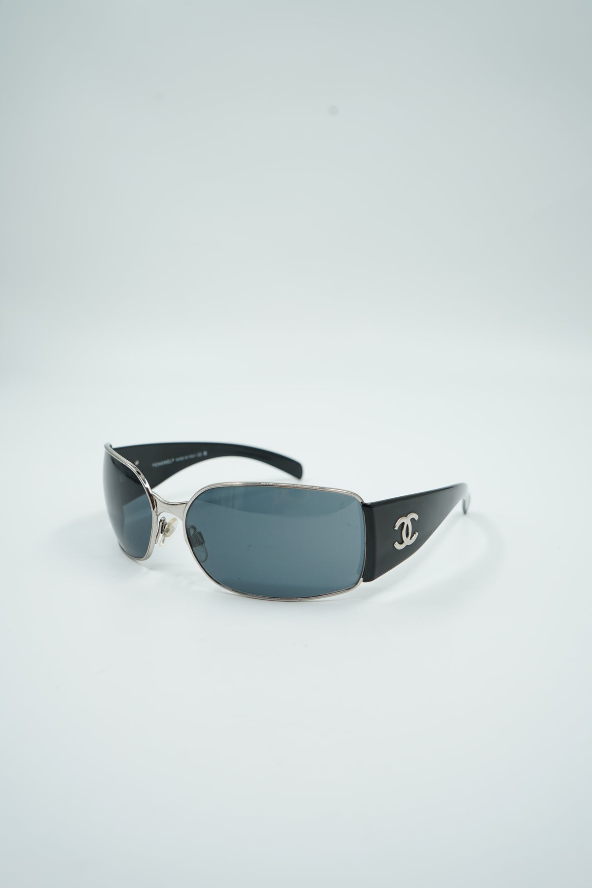 Chanel Black Chrome Sunglasses