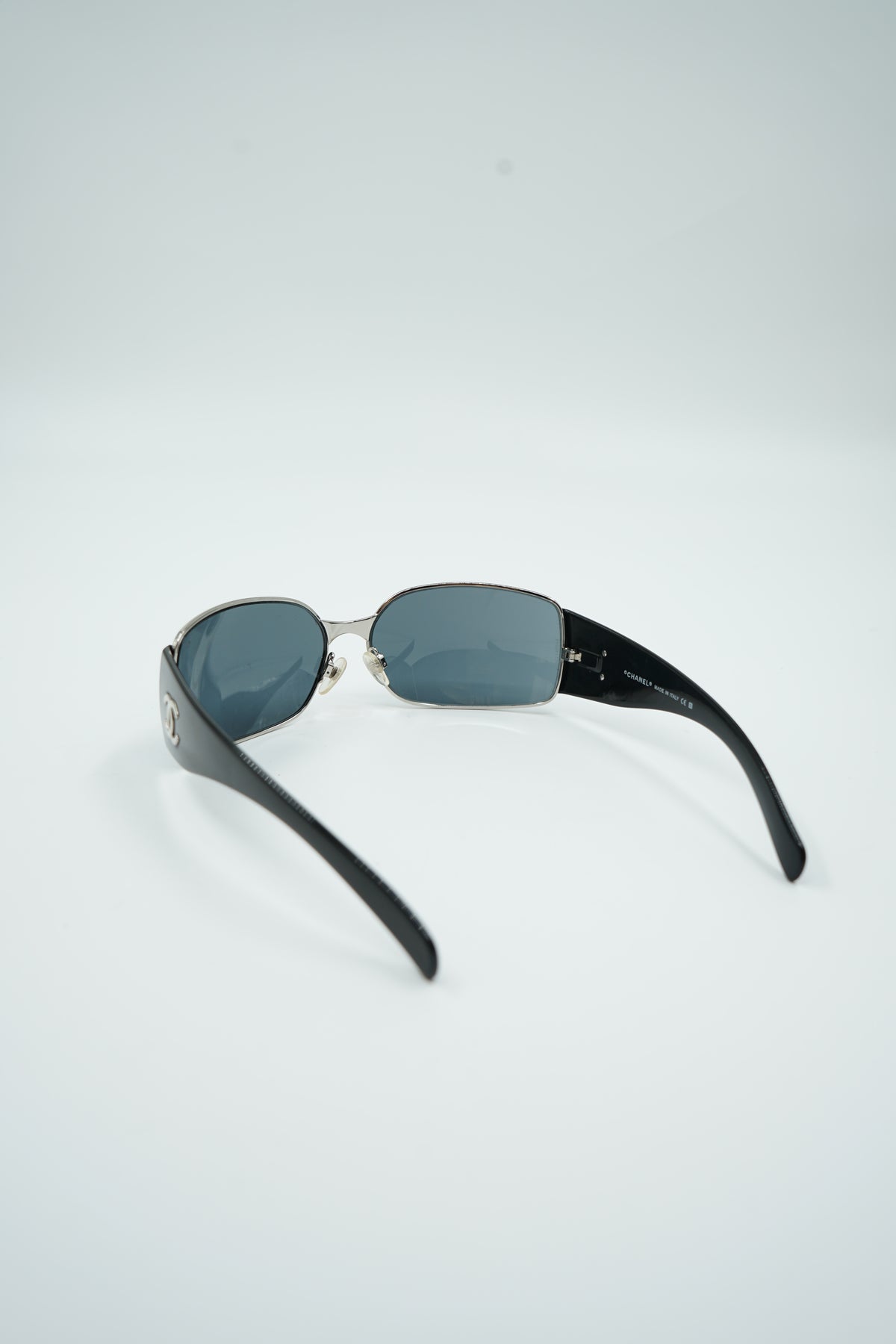 Chanel Black Chrome Sunglasses