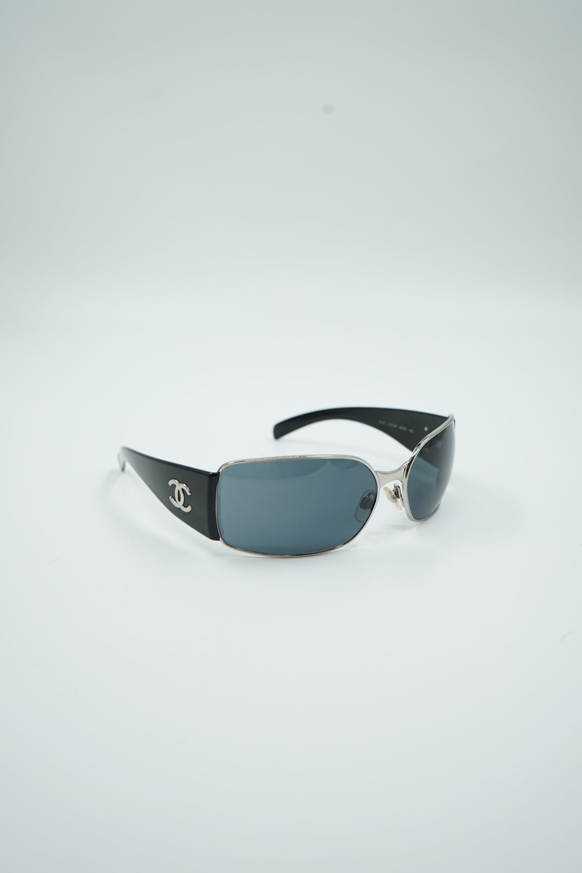 Chanel Black Chrome Sunglasses