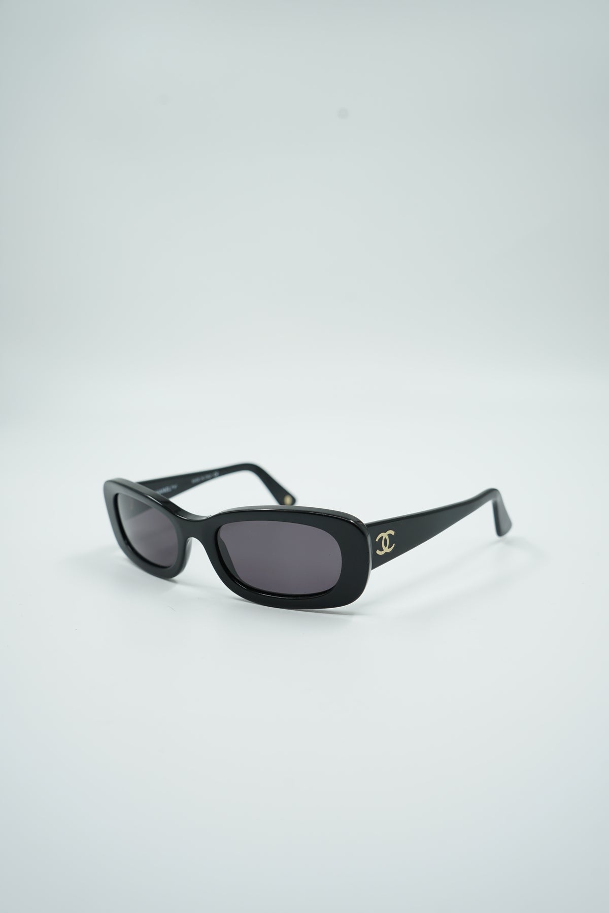 Chanel Black Logo Glasses