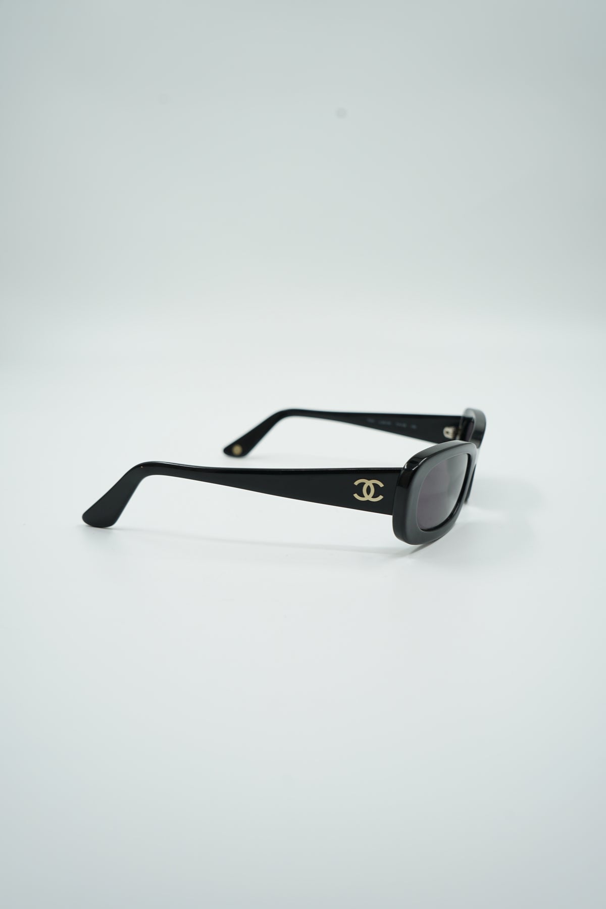 Chanel Black Logo Glasses
