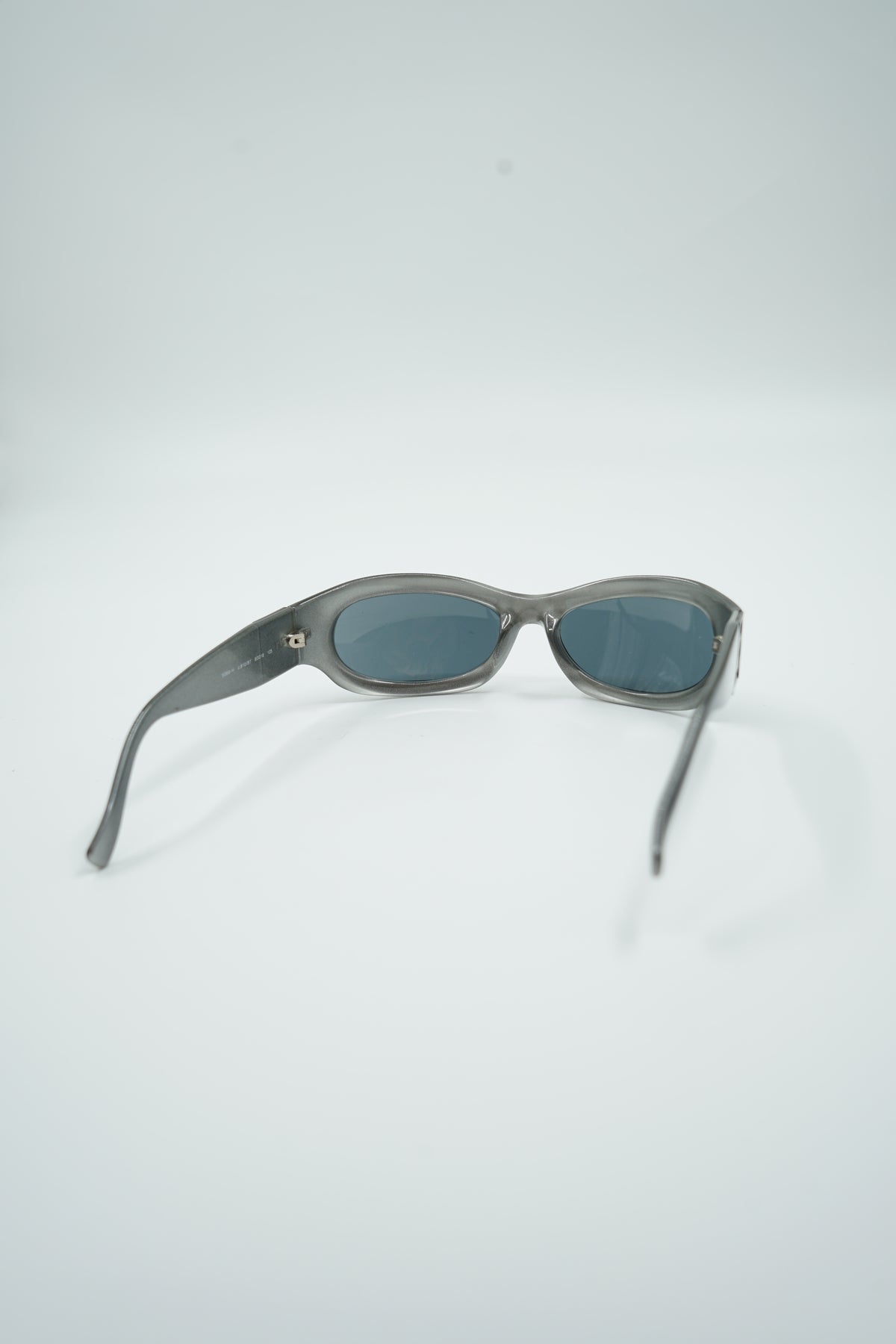 Chanel Black Silver Logo Sunglasses