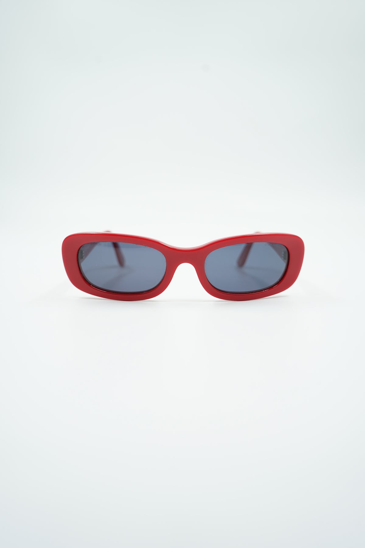 Chanel Red Logo Sunglasses