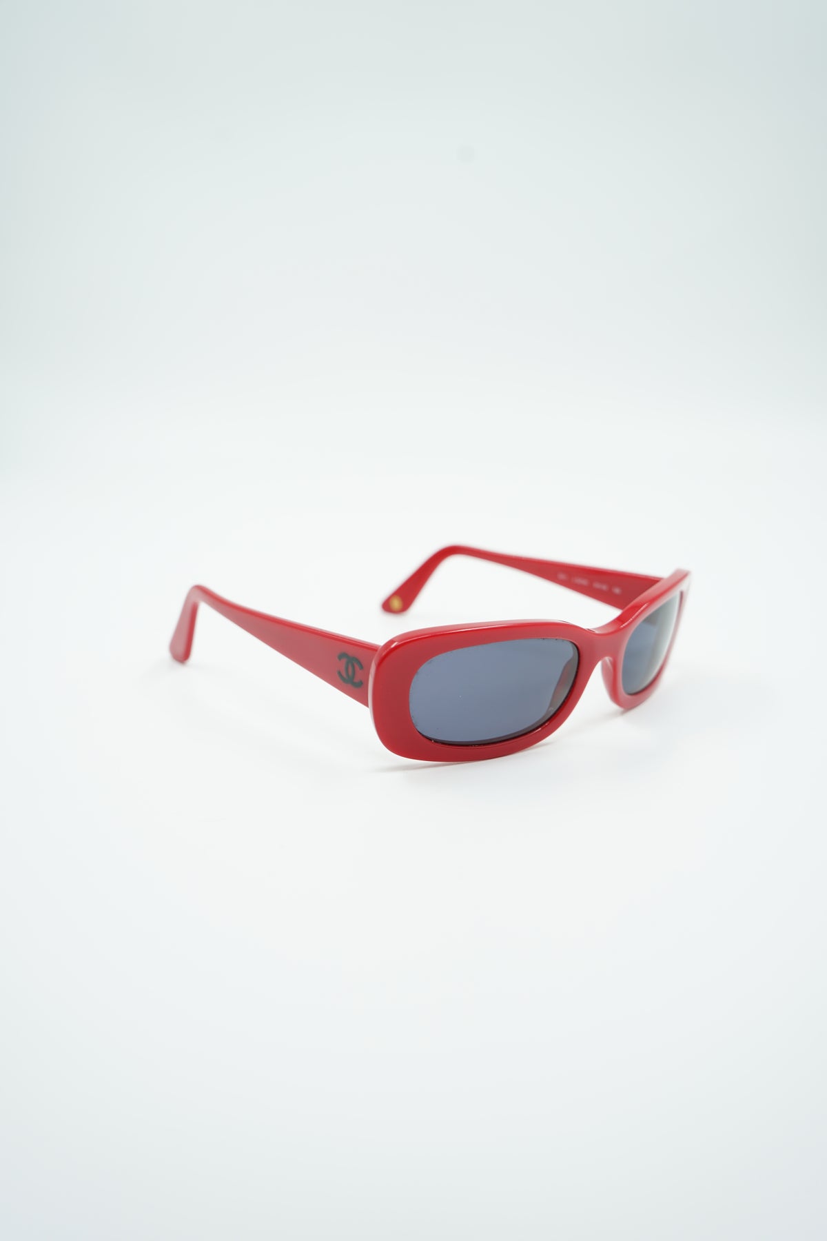 Chanel Red Logo Sunglasses
