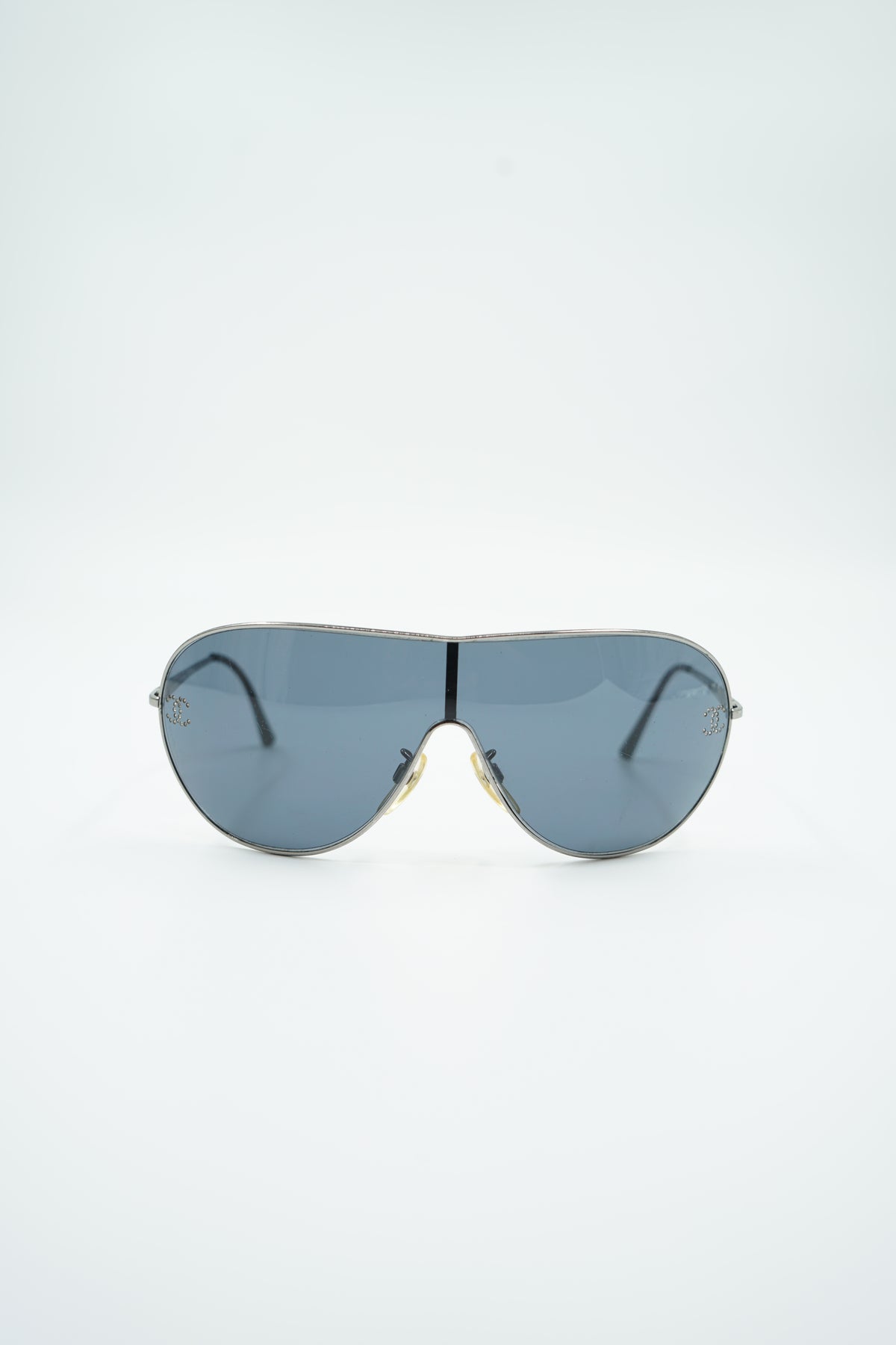 Chanel Crystal Logo Glasses