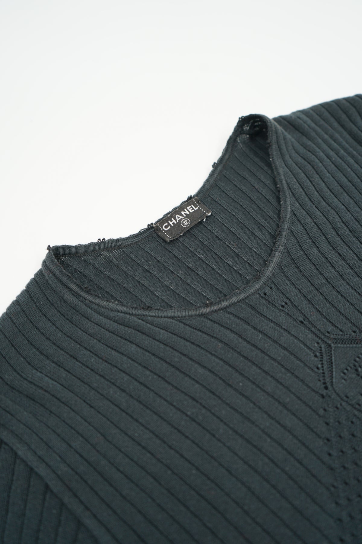 Chanel 2004 Knit Logo Top