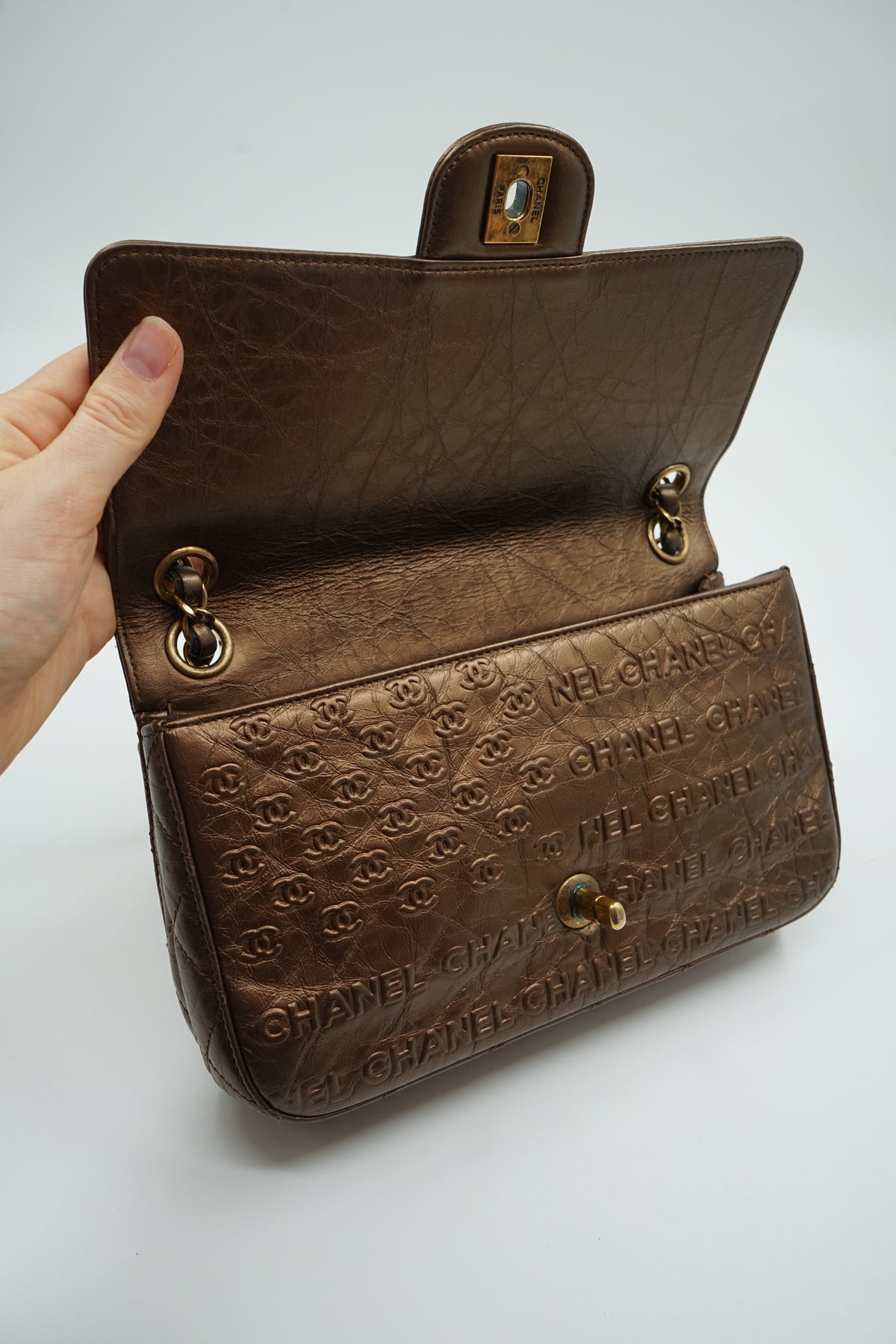 Chanel Paris Dallas Flap Bag Bronze