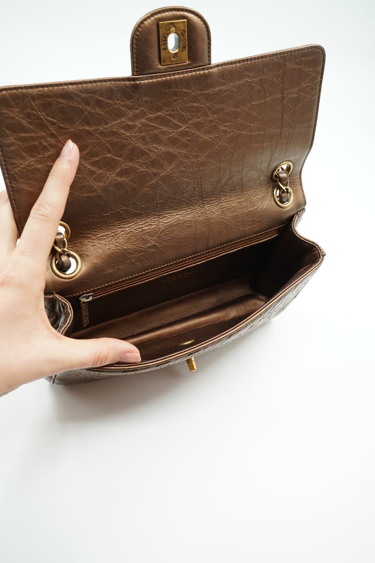Chanel Paris Dallas Flap Bag Bronze