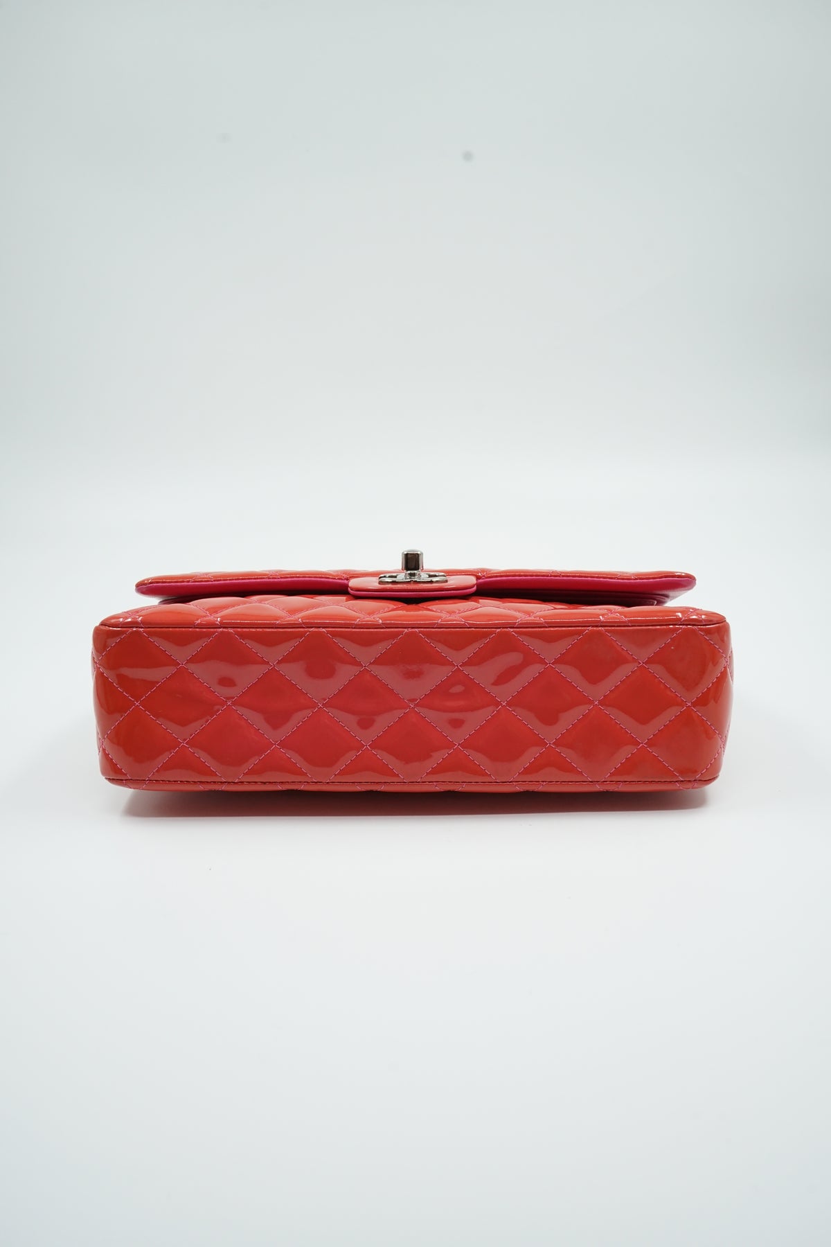 Chanel Medium Patent Leather Double Flap Bag