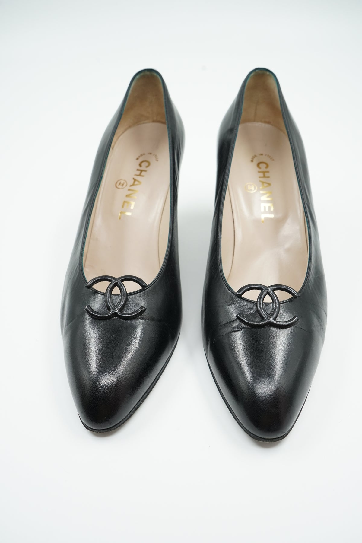 Chanel CC Pumps Black