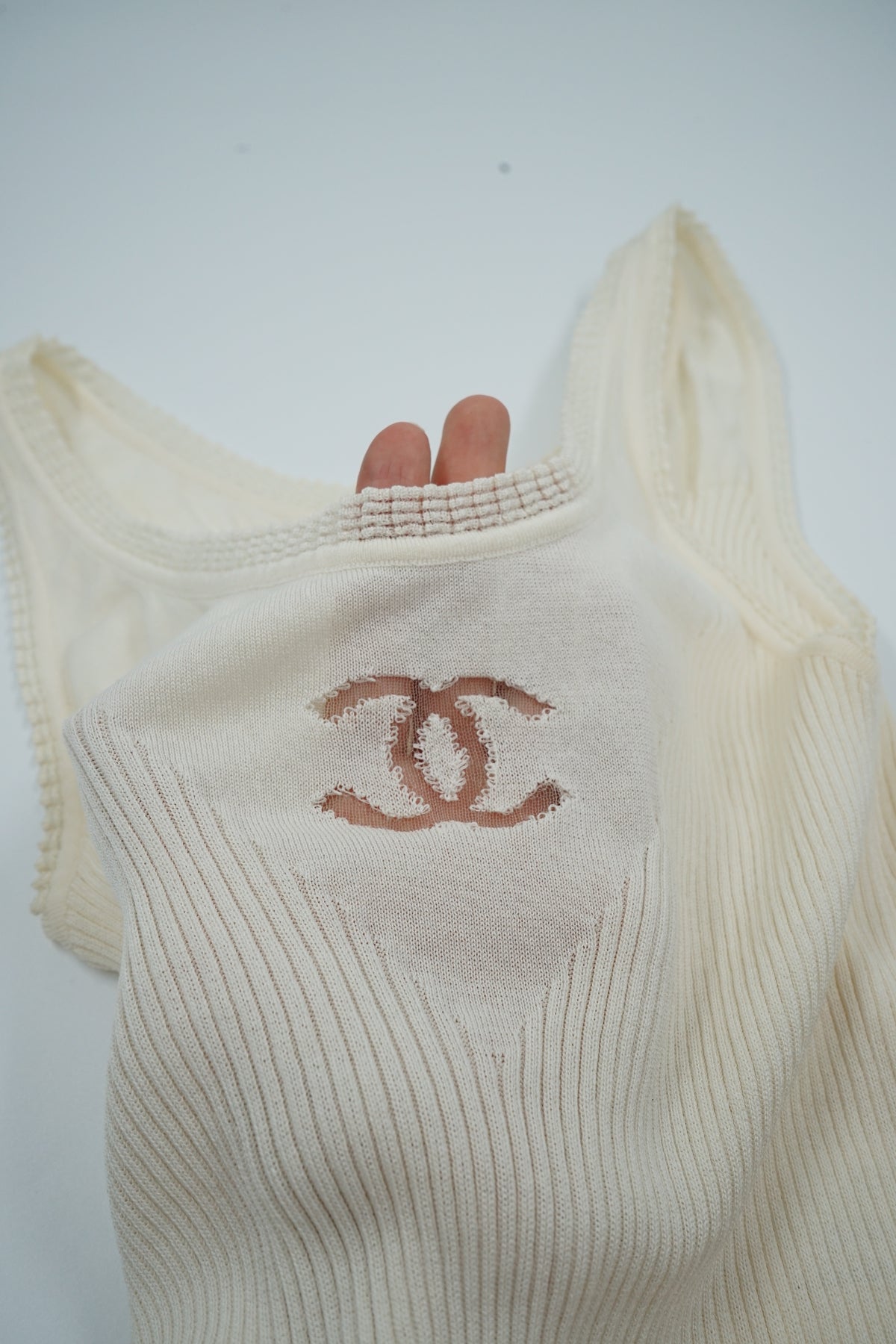 Chanel SS 2010 Logo Tank Top