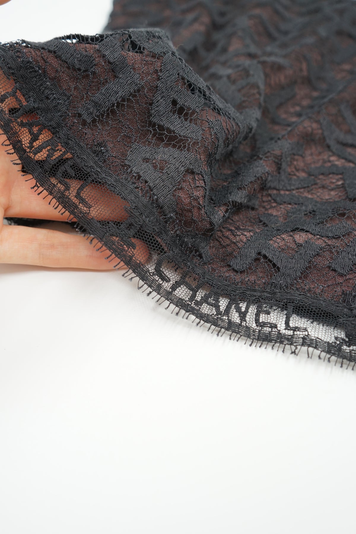 Chanel 1998 Lace Monogram Top