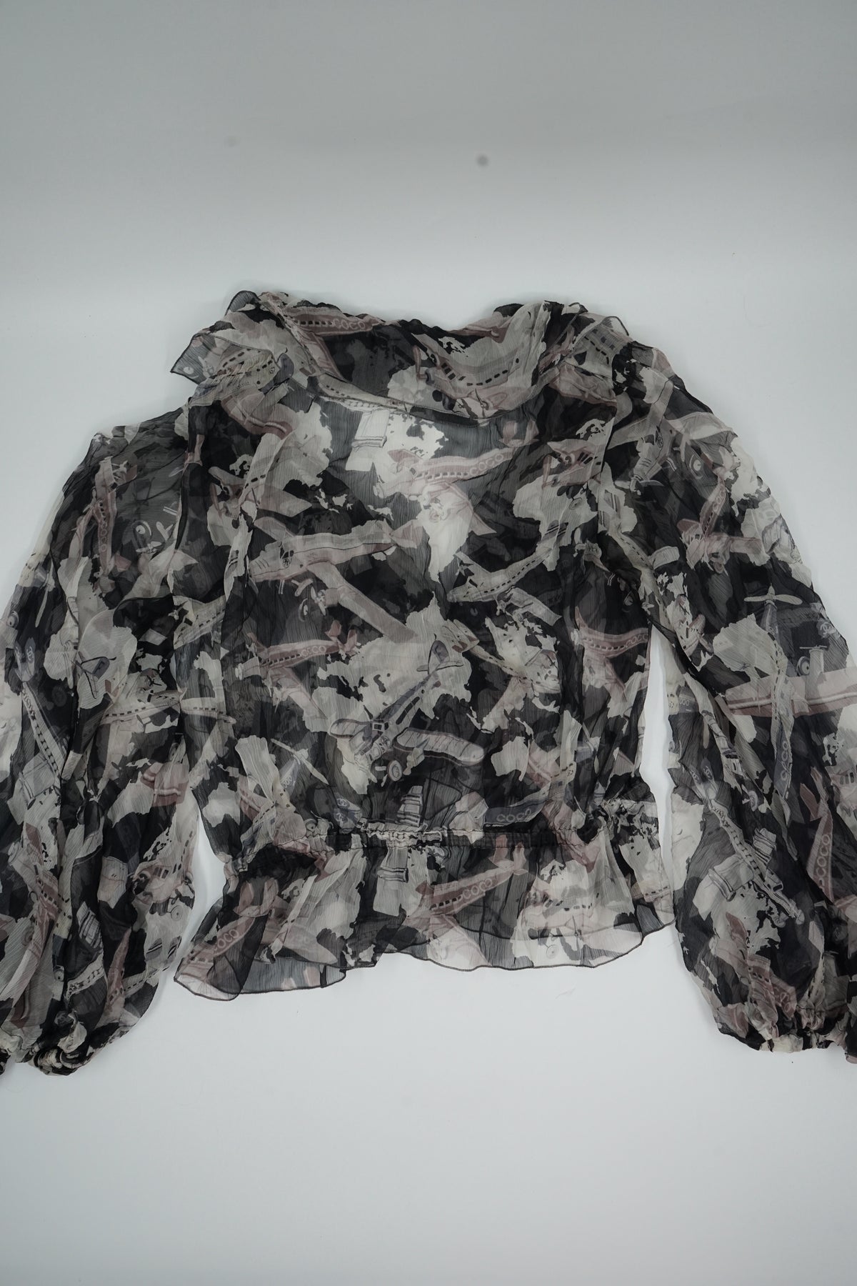 Chanel SS 2006 Airplane Blouse