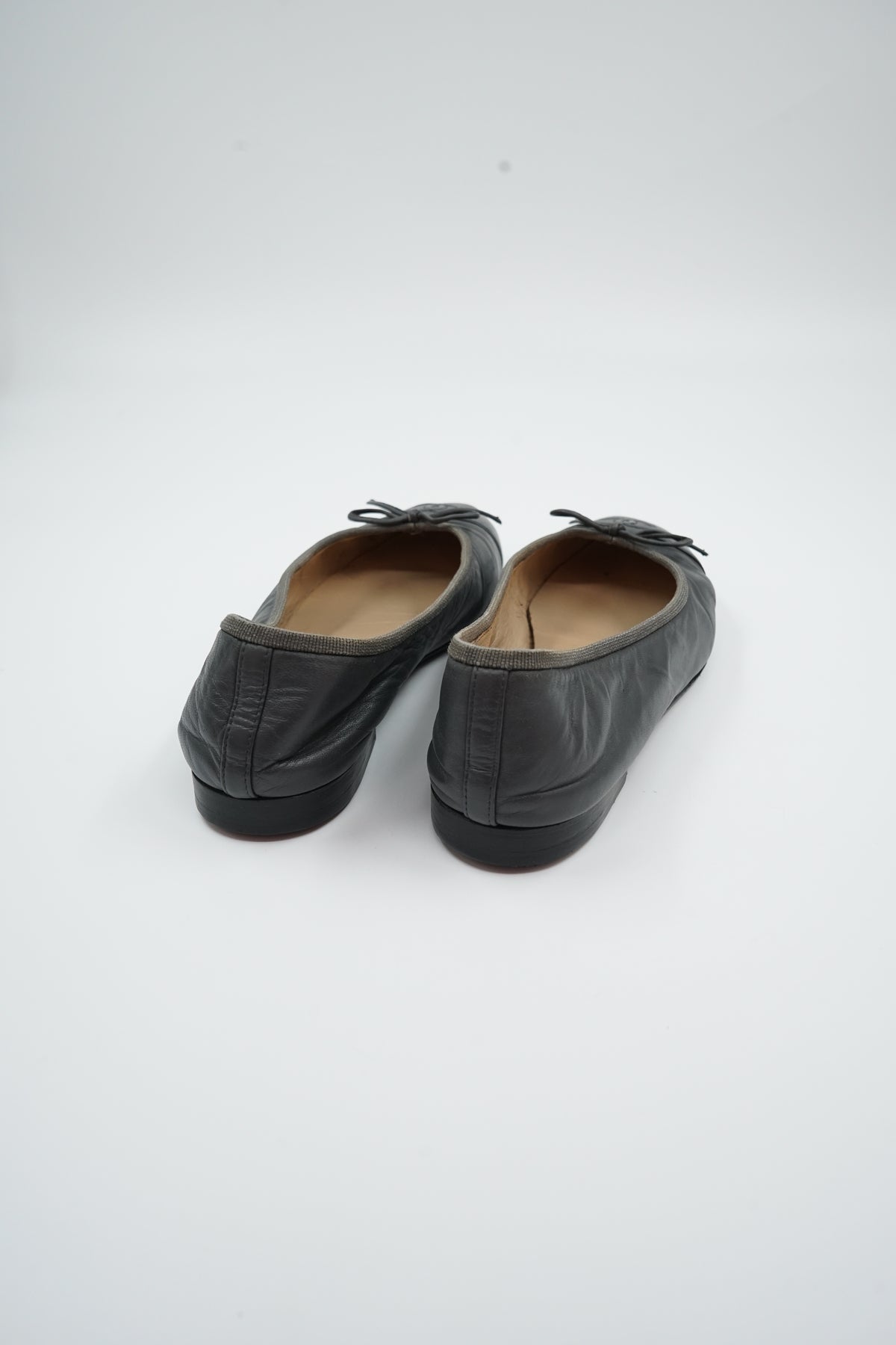Chanel Ballet Flats Grey