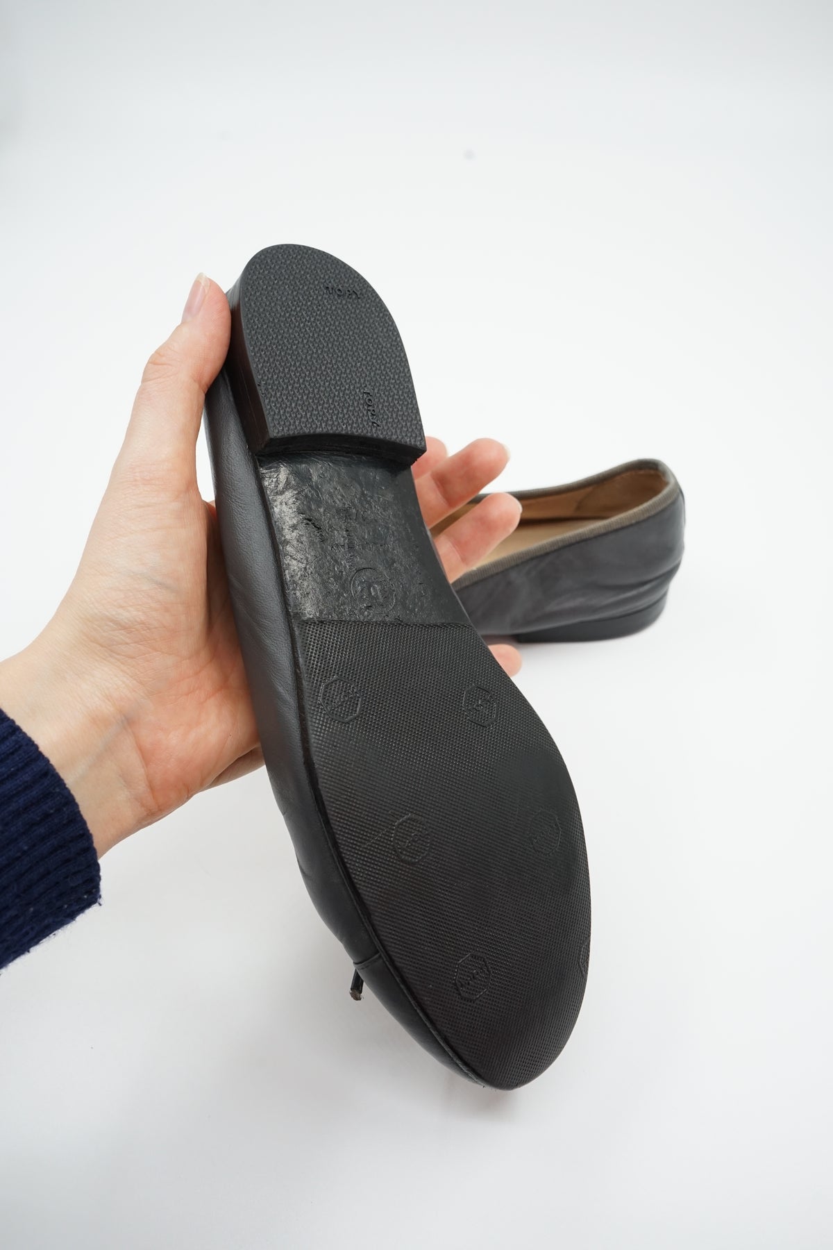 Chanel Ballet Flats Grey