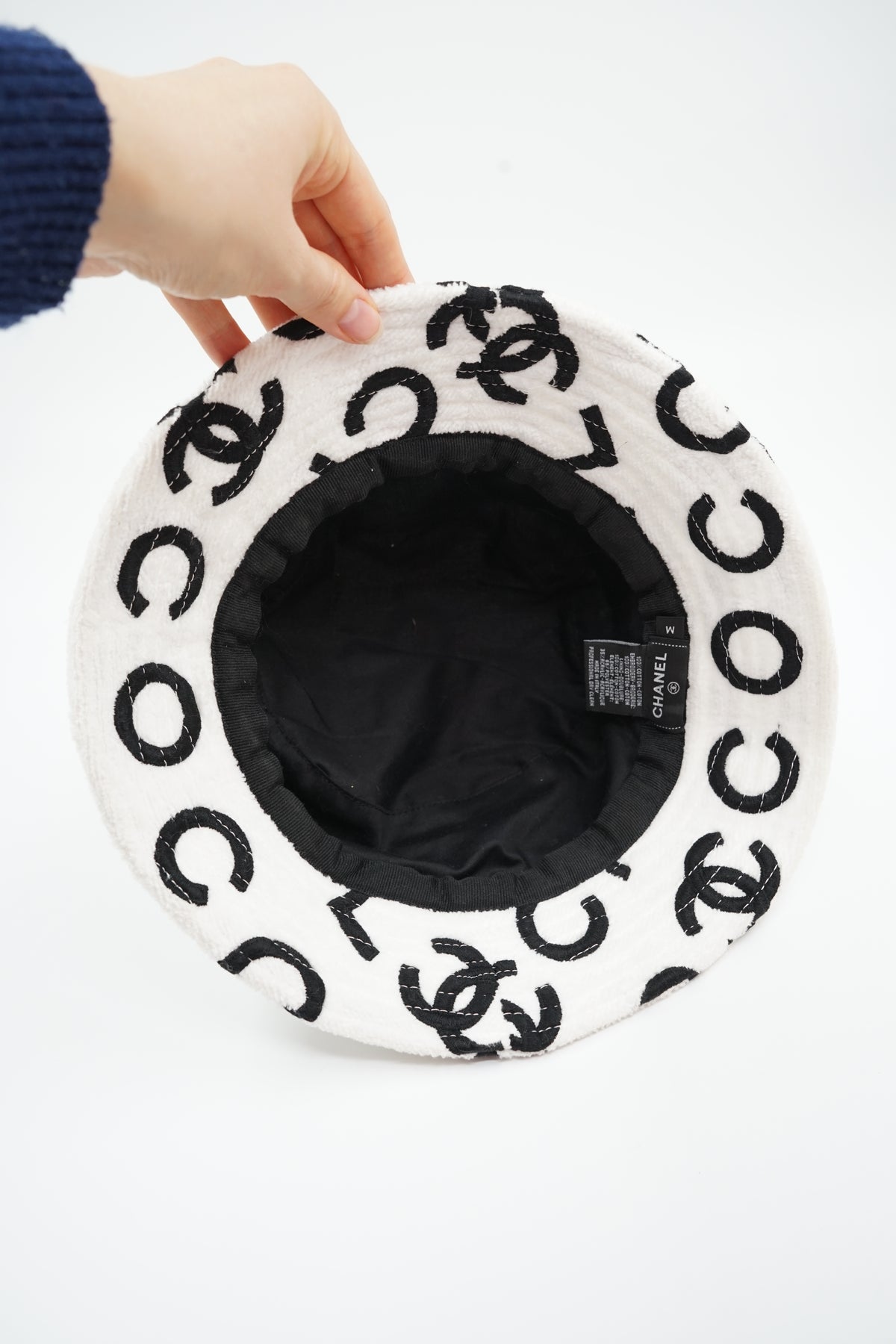 Chanel Logo Bucket Hat