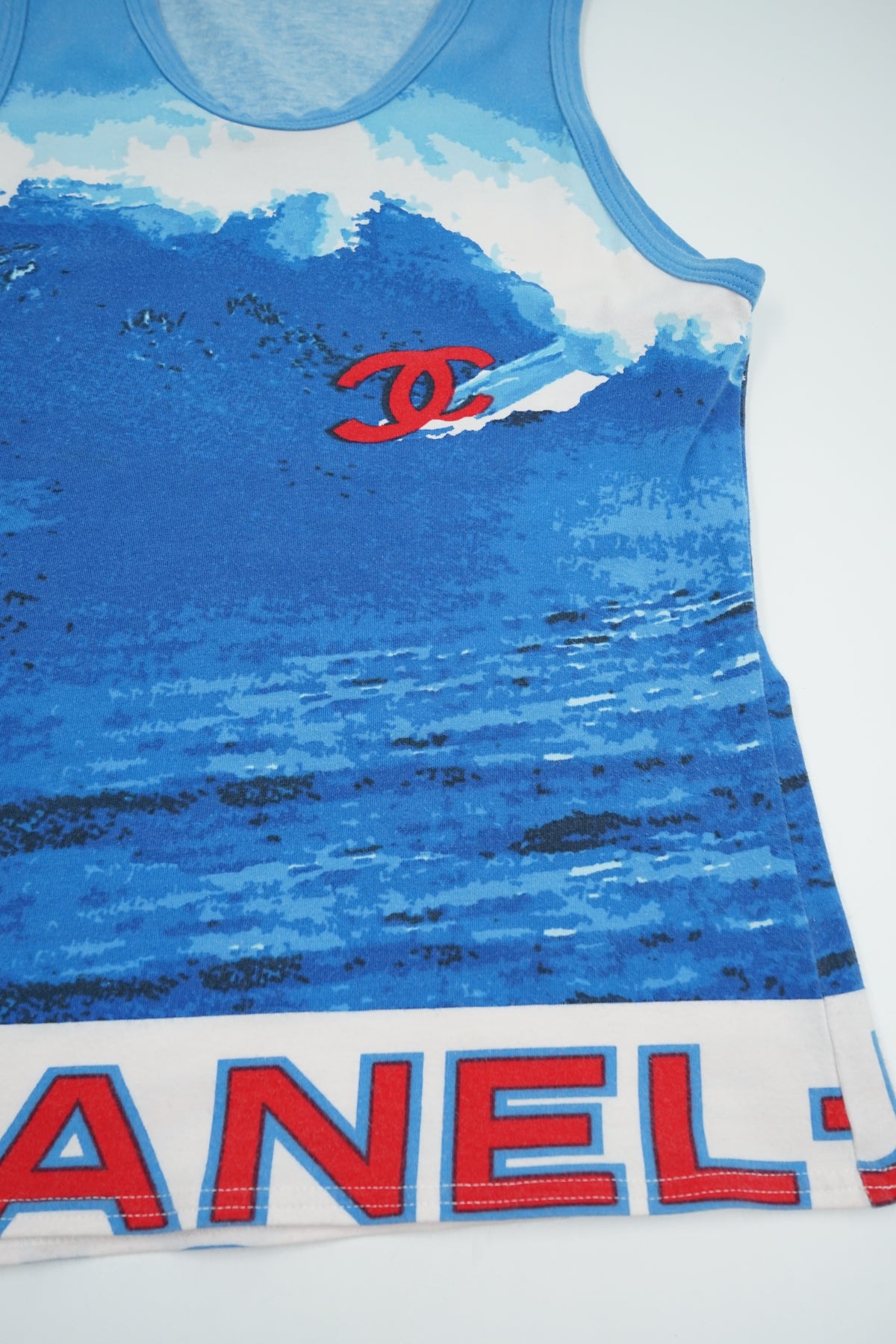 Chanel 2002 Surf Line Tank Top