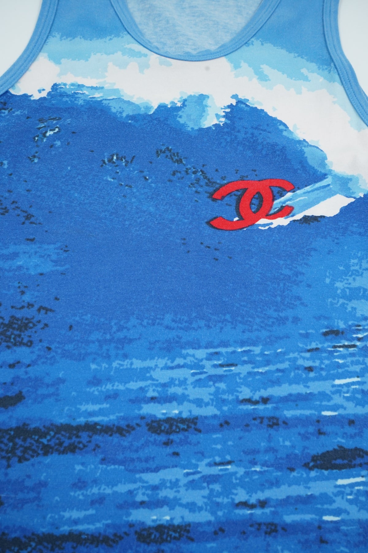 Chanel 2002 Surf Line Tank Top