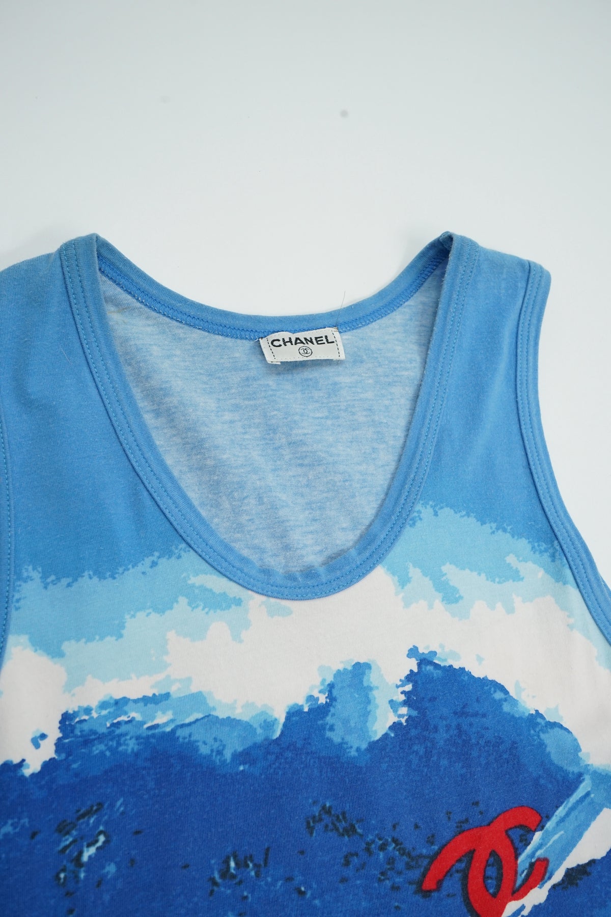 Chanel 2002 Surf Line Tank Top