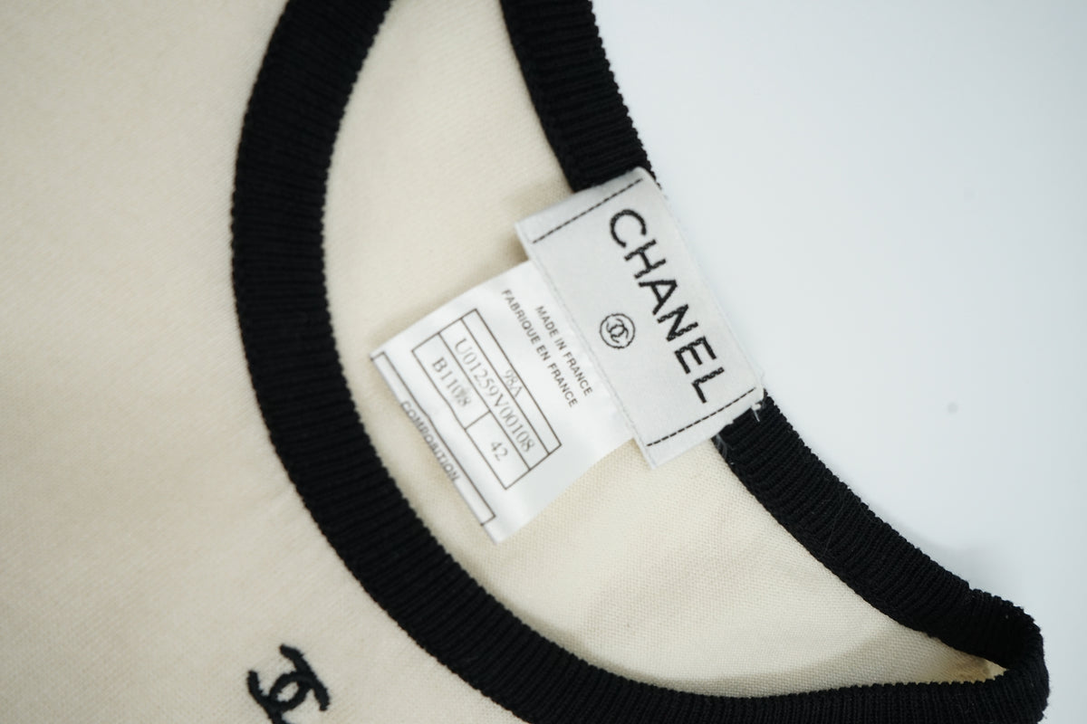chanel 1998 CC Logo Tee