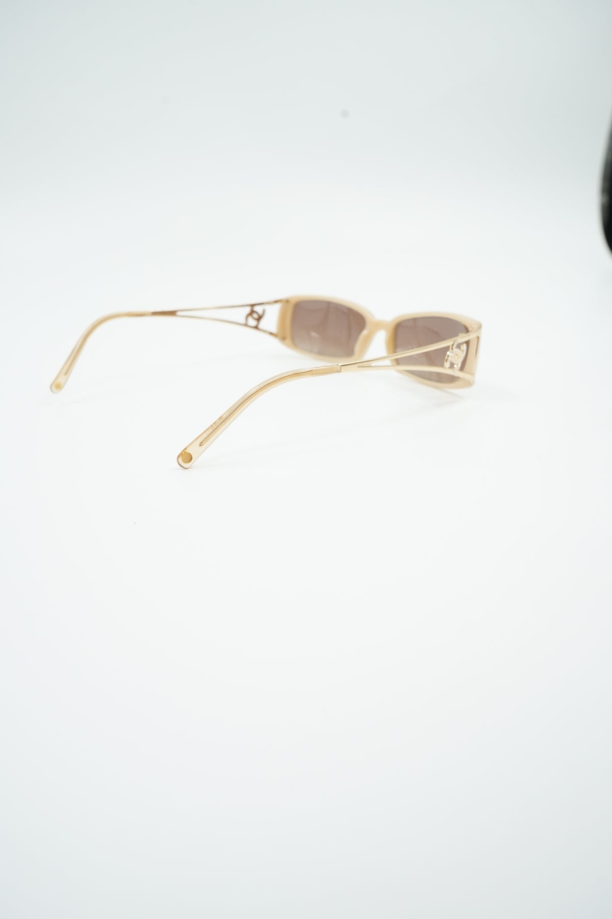 Chanel CC Rhinestone Sunglasses
