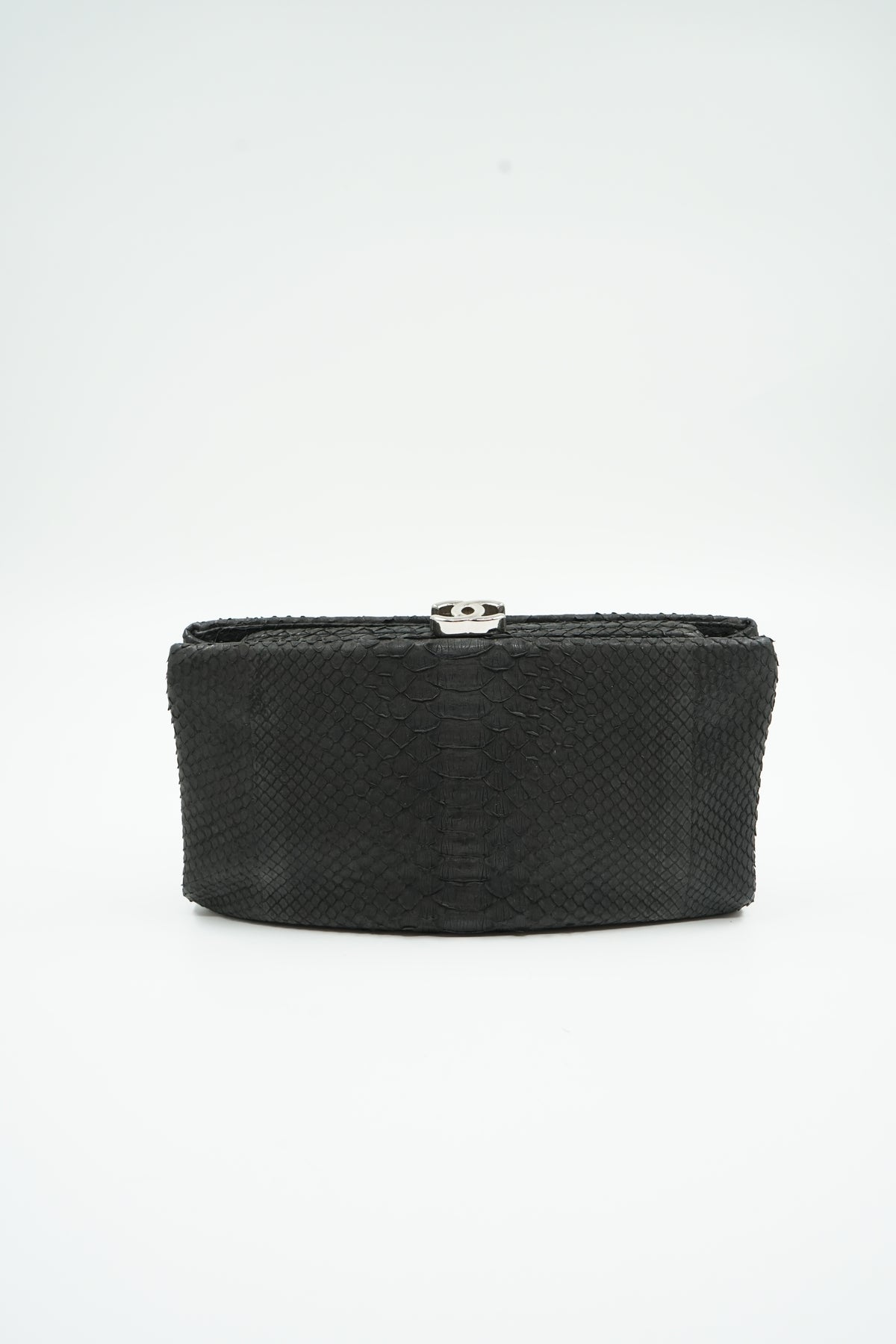 Chanel Python Exotic Leather Clutch