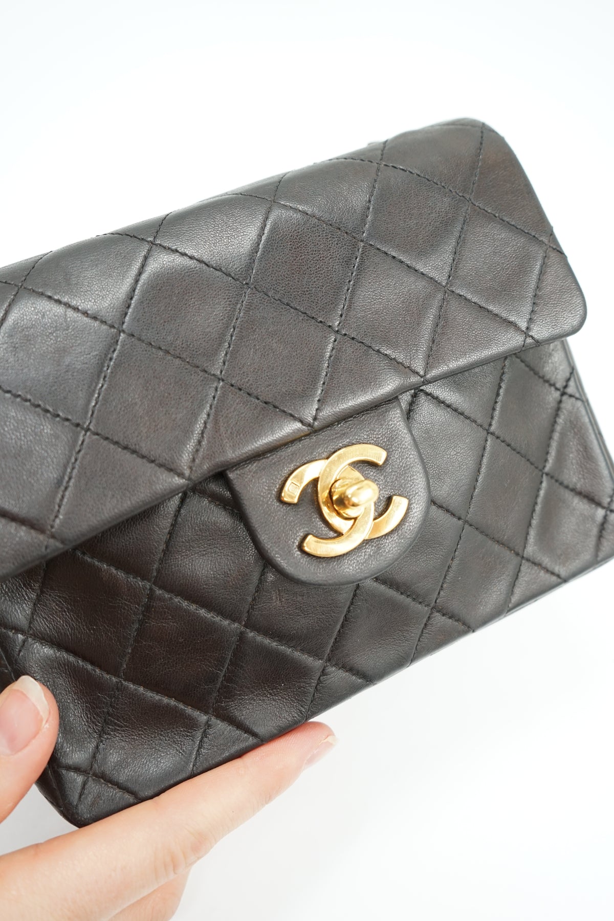 Chanel Mini Square Black