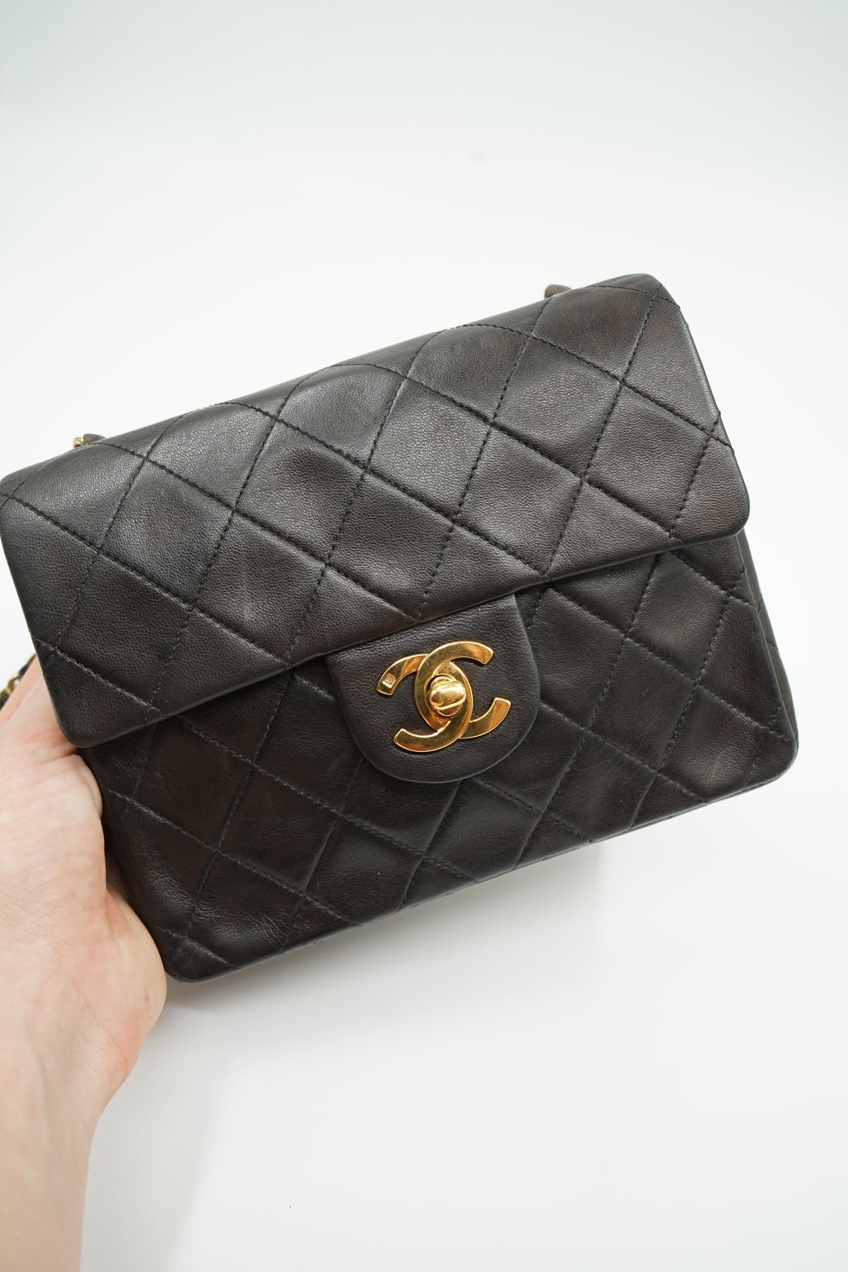 Chanel Mini Square Black