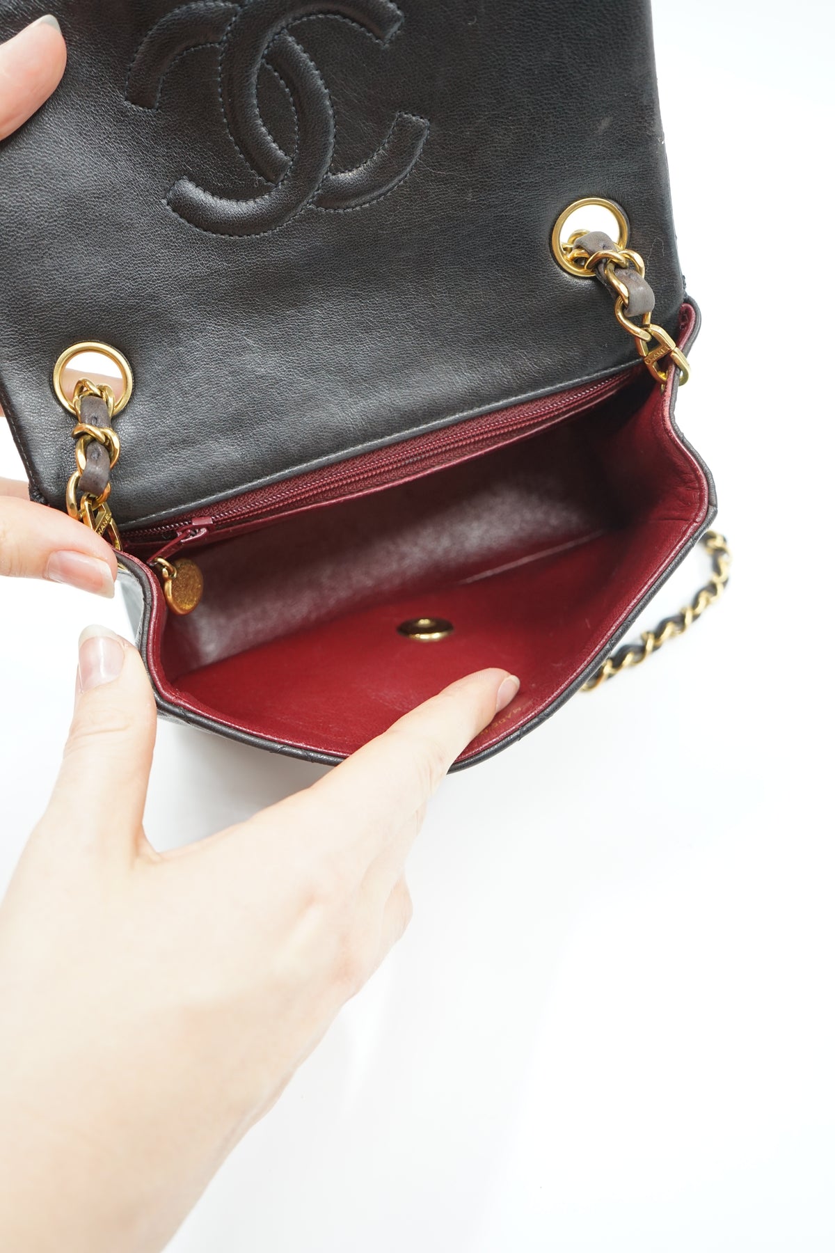 Chanel Mini Square Black