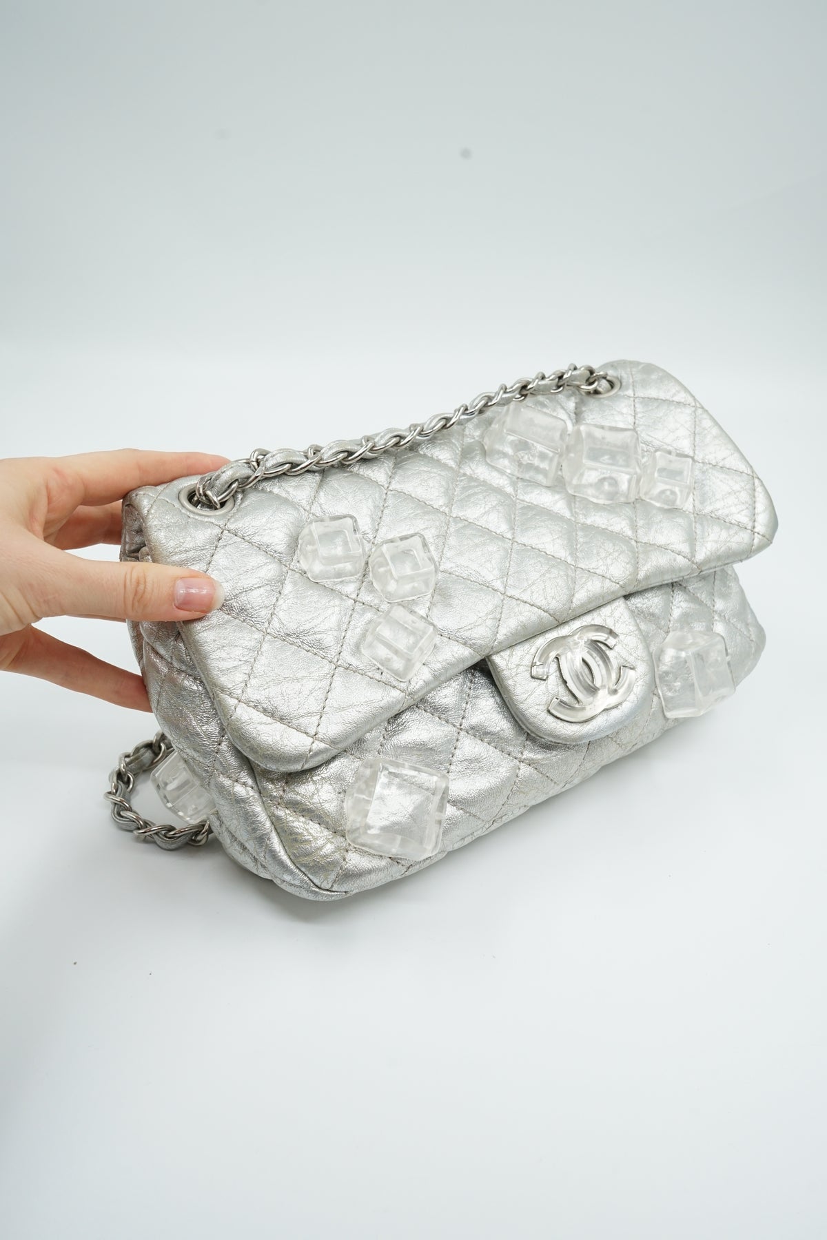 Chanel On The Rocks Ice Cube Single Flap Bag