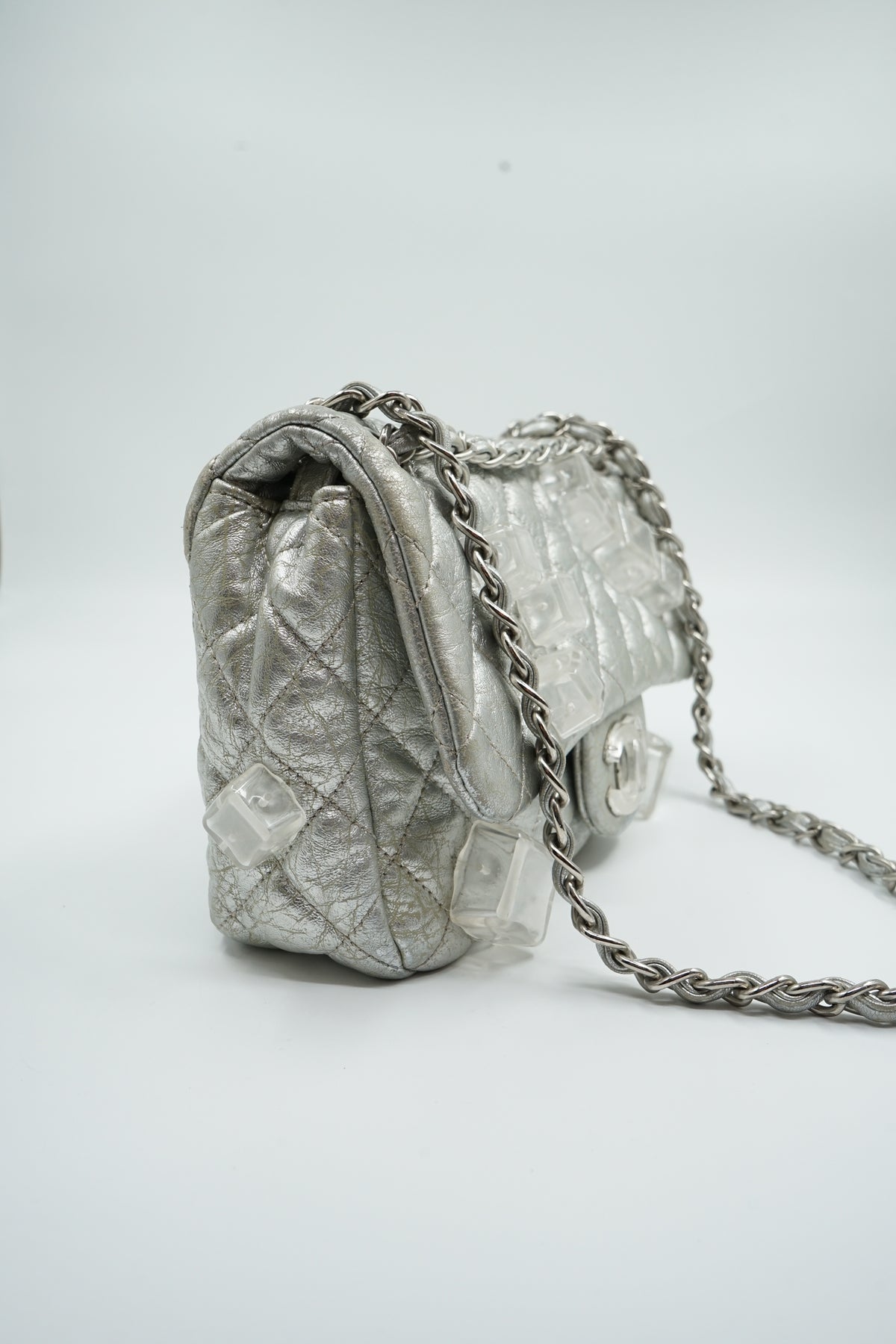 Chanel On The Rocks Ice Cube Single Flap Bag