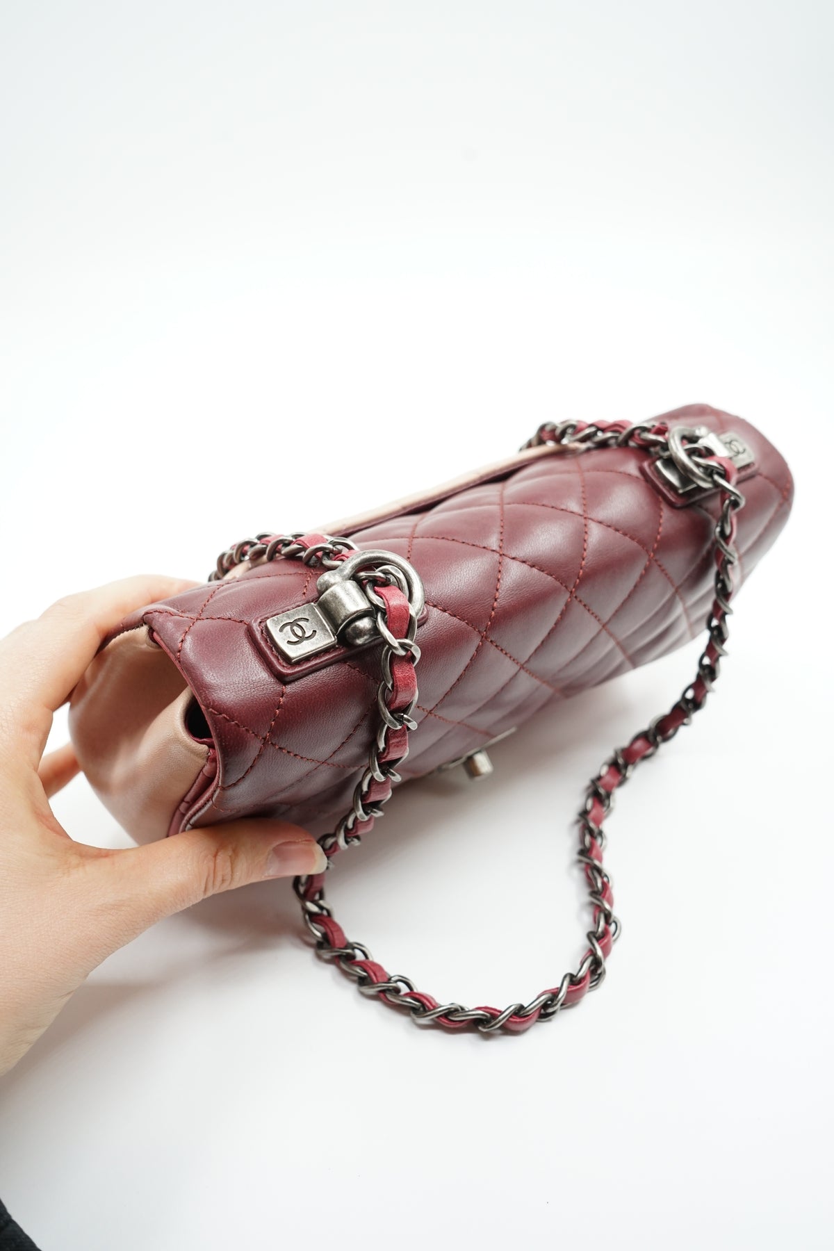 Chanel Tricolour Mini Flap Bag