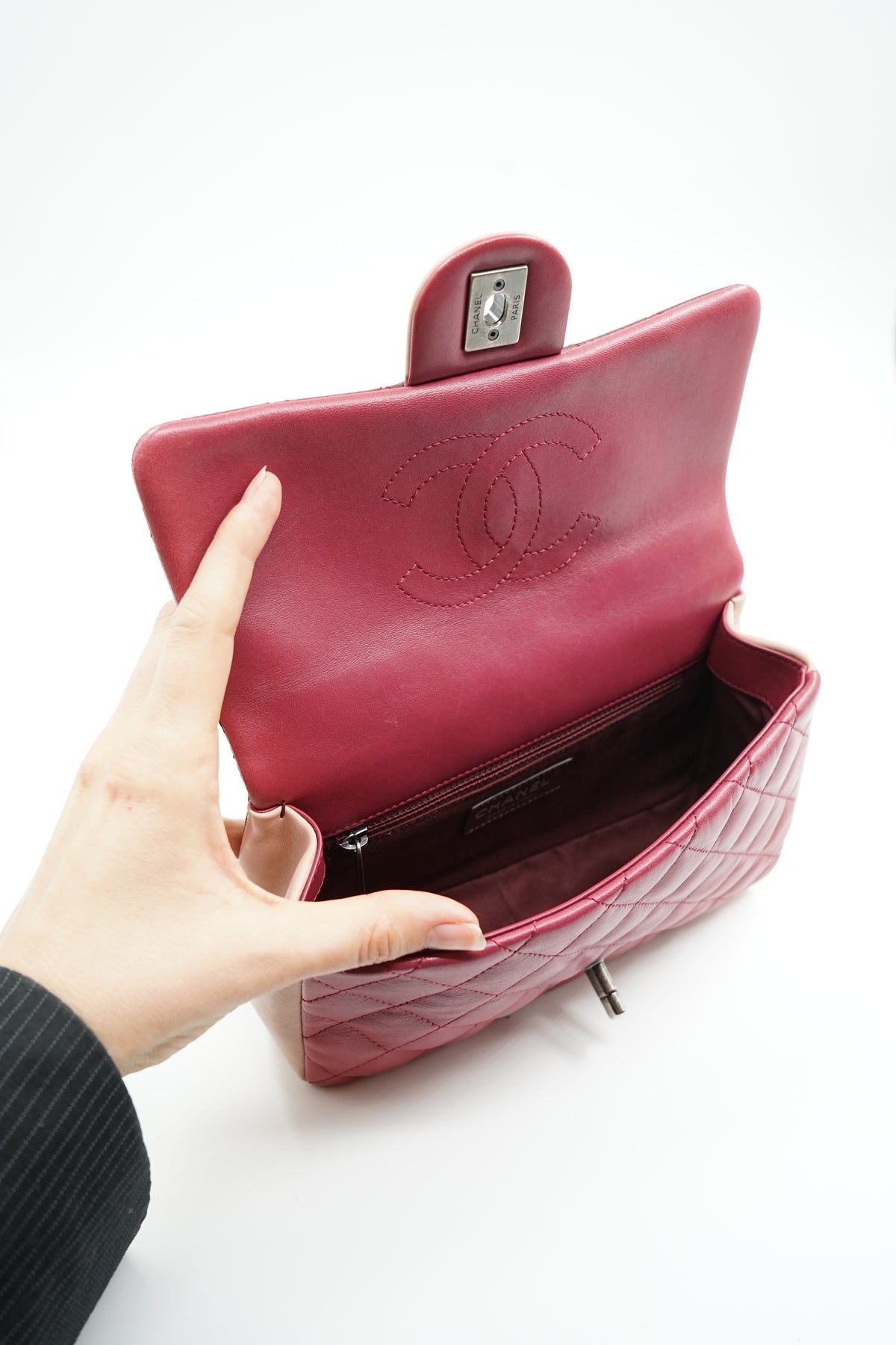 Chanel Tricolour Mini Flap Bag