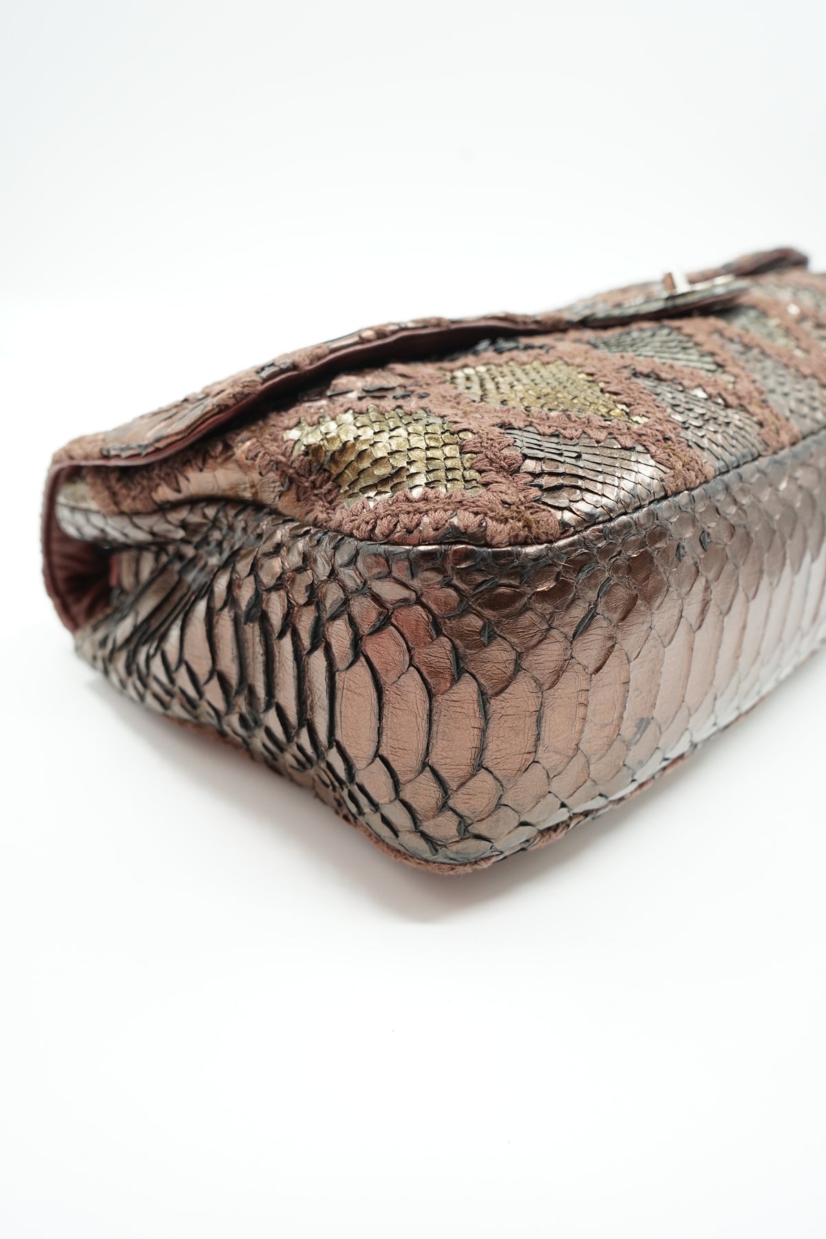 Chanel XXL Python Skin East West Bag