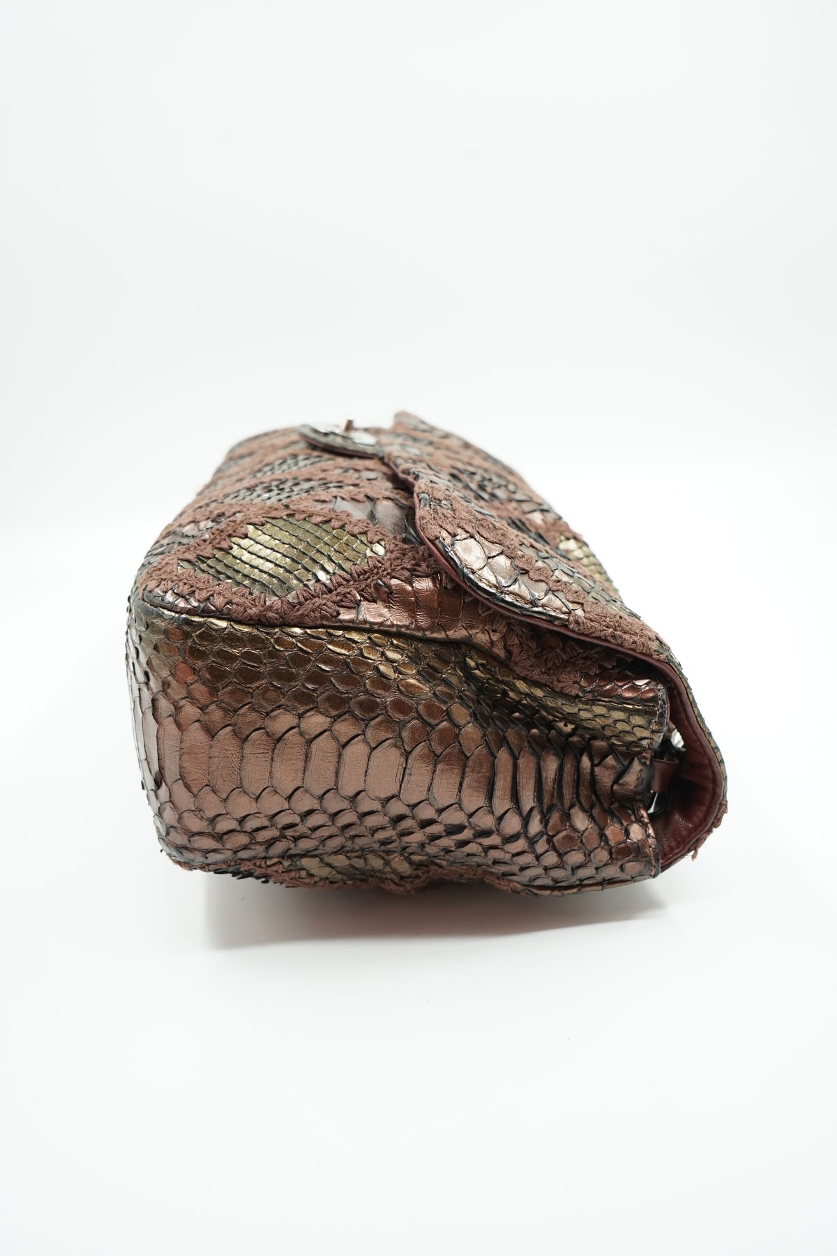 Chanel XXL Python Skin East West Bag