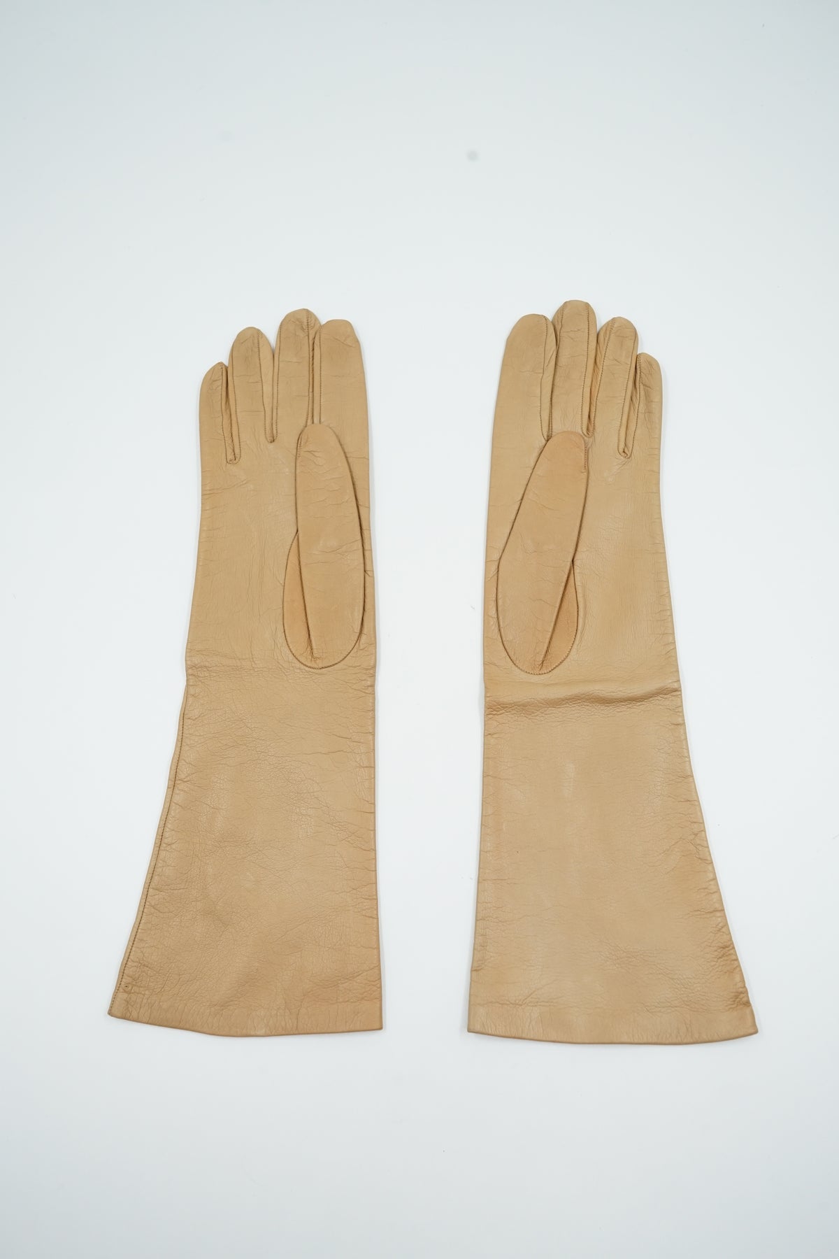 Chanel Long Leather Gloves