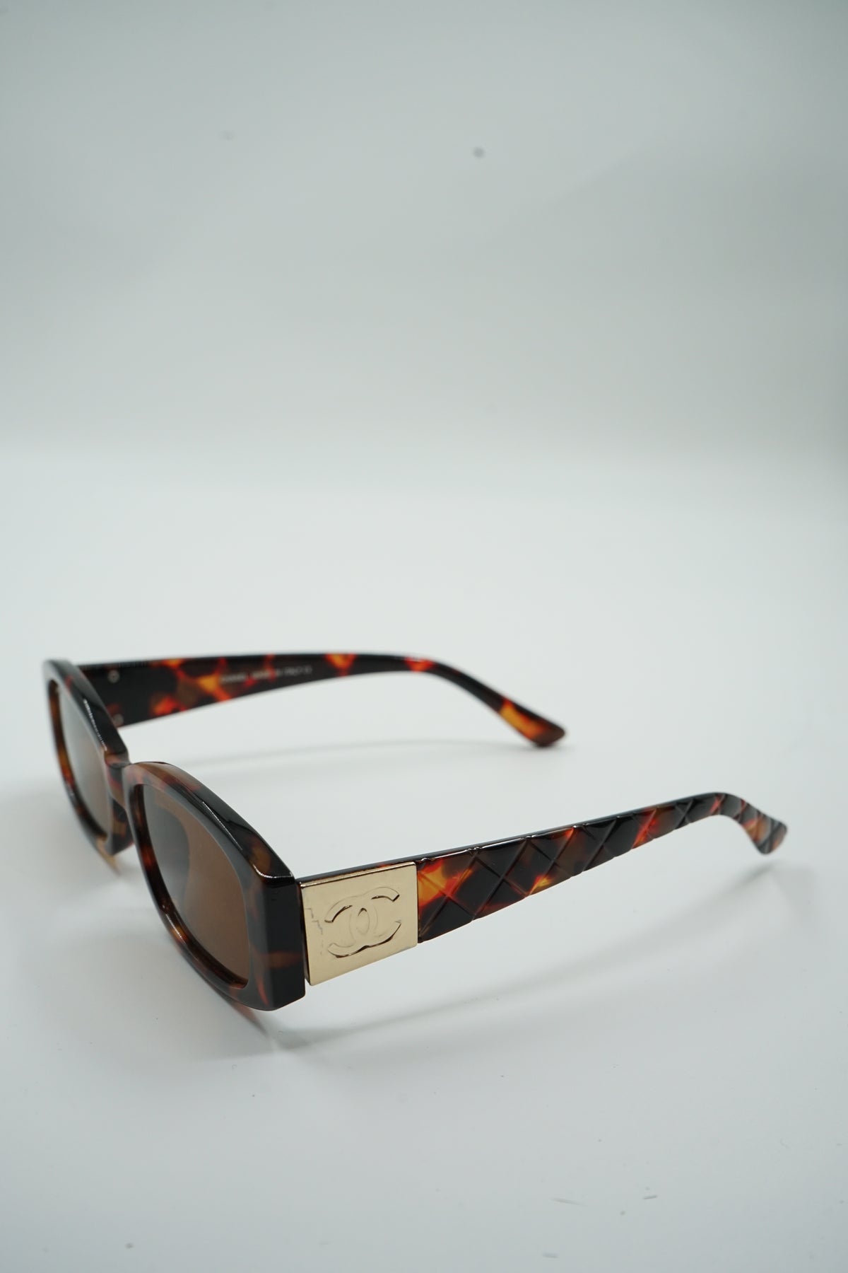 Chanel Tortoise Logo Glasses