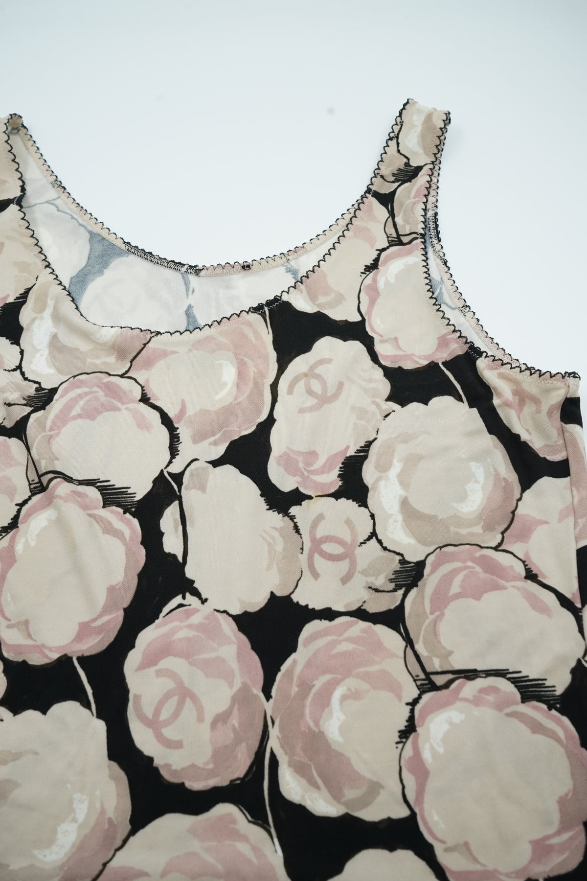 Chanel 2004 Floral Print Top