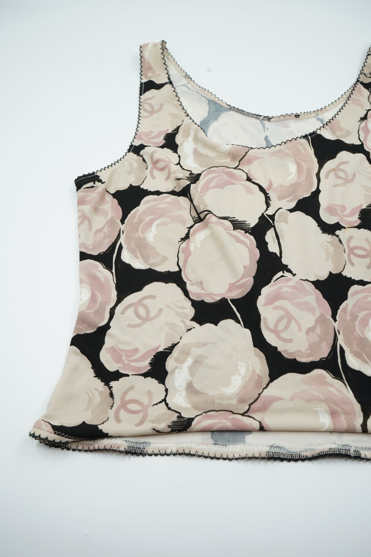 Chanel 2004 Floral Print Top