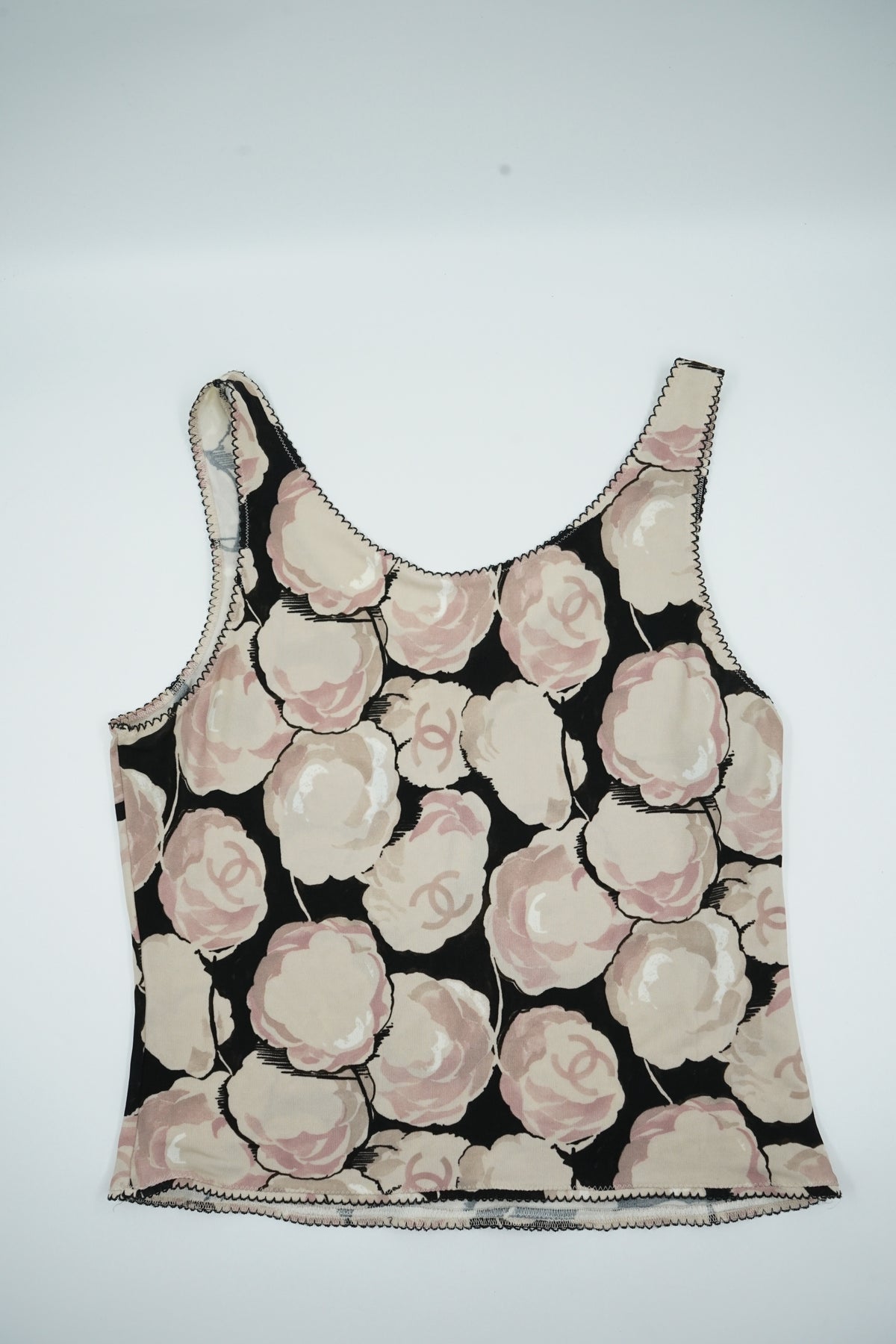 Chanel 2004 Floral Print Top