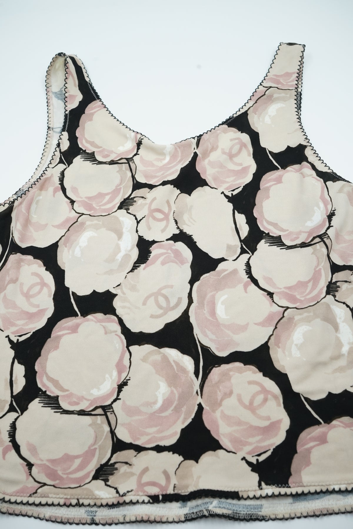 Chanel 2004 Floral Print Top