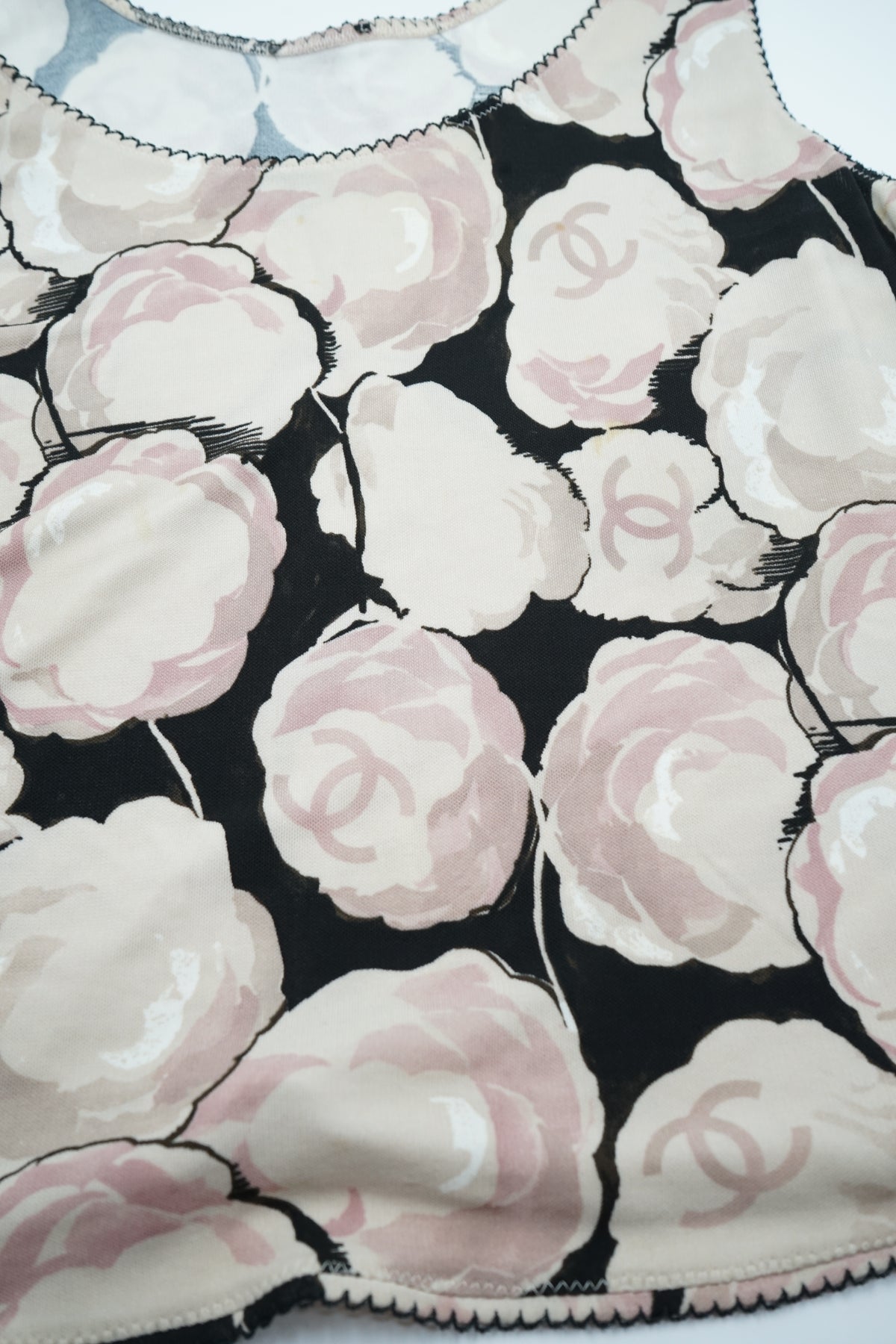Chanel 2004 Floral Print Top